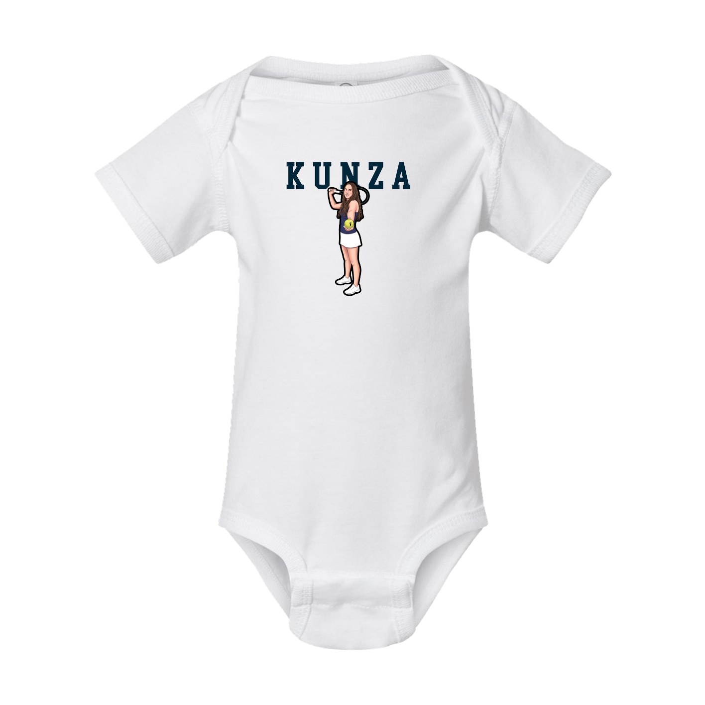 Baby Onesie — Shirsey in White