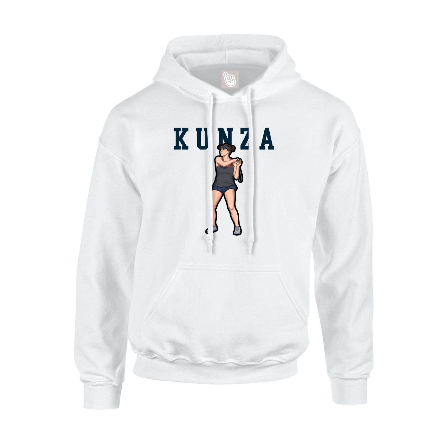 Hoodie — Shirsey in White
