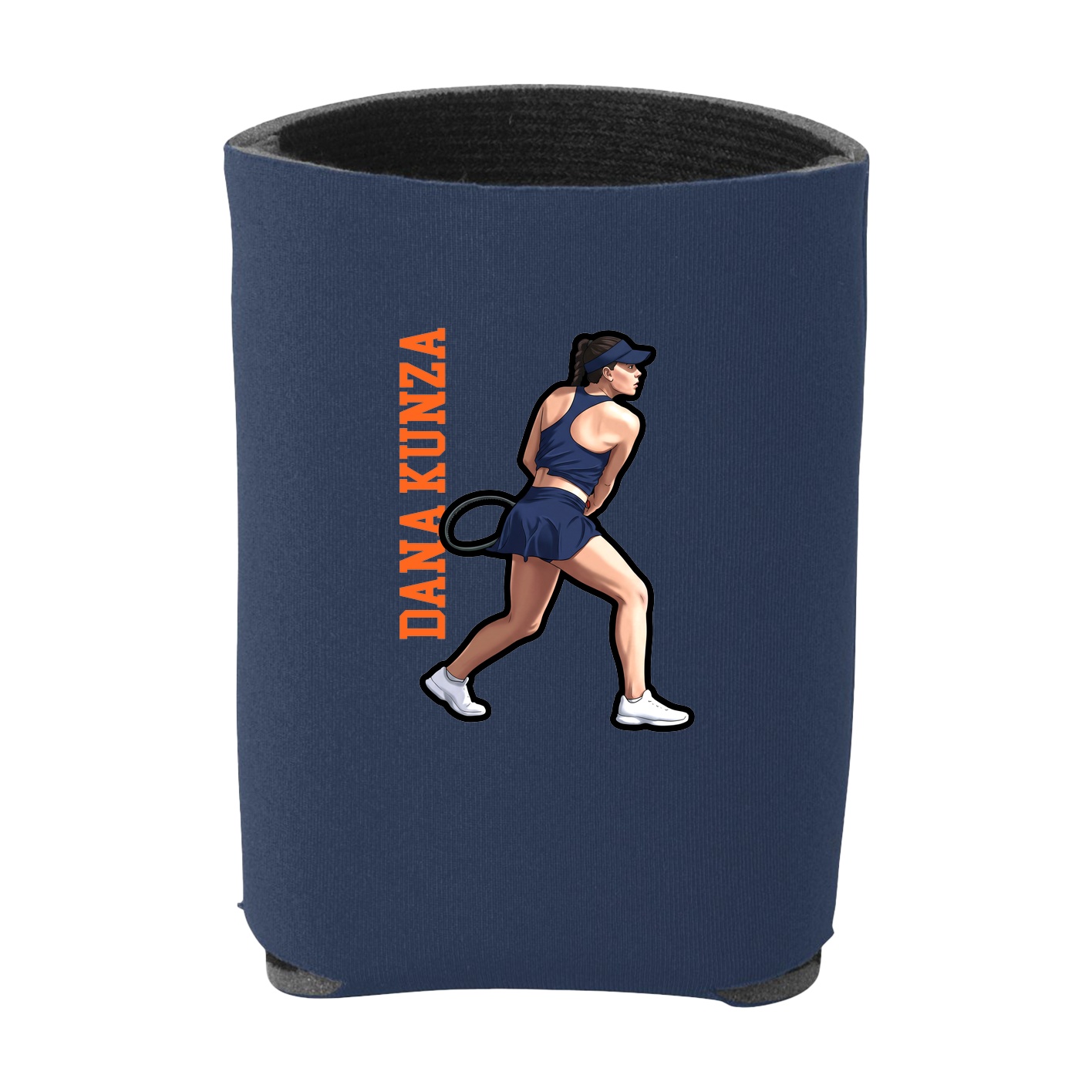 Can Holder — Name Vertical in Navy