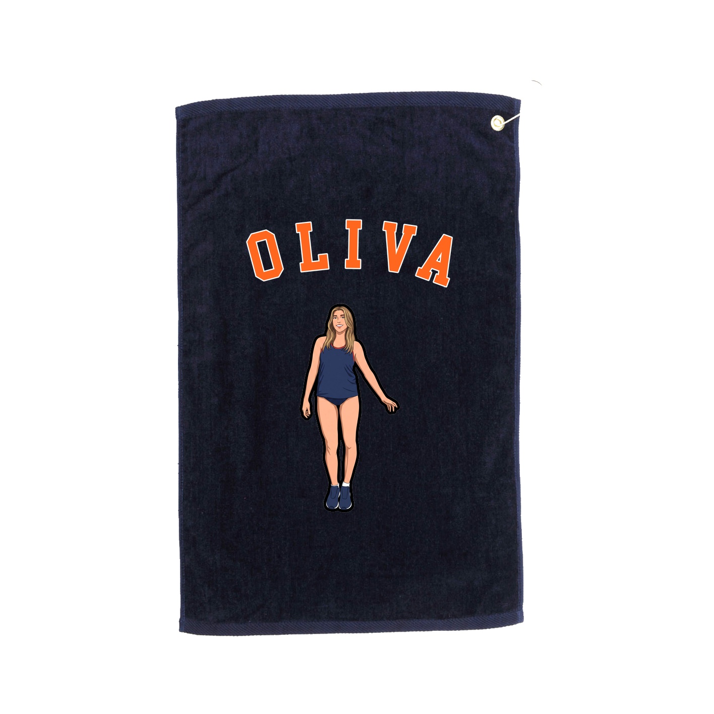 Golf Towel — Shirsey Arch in Navy