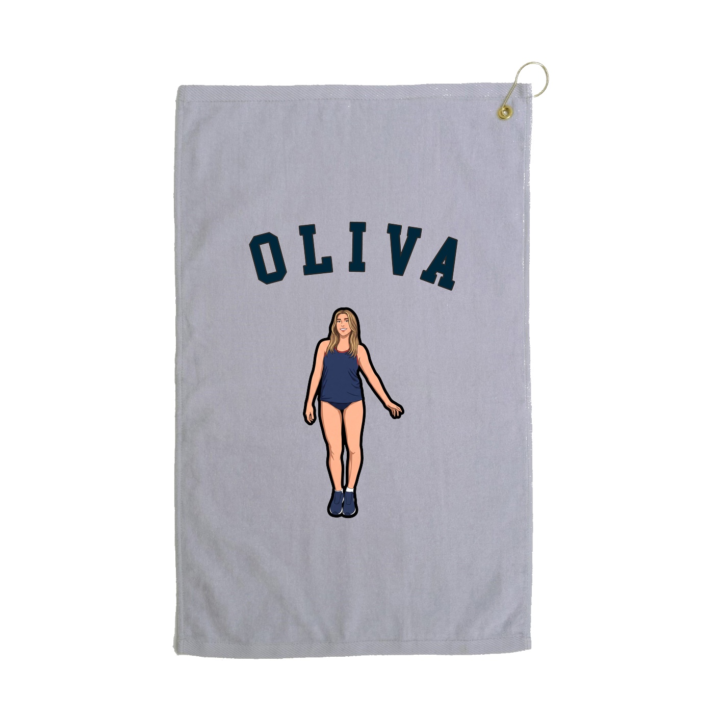 Golf Towel — Shirsey Arch in Grey