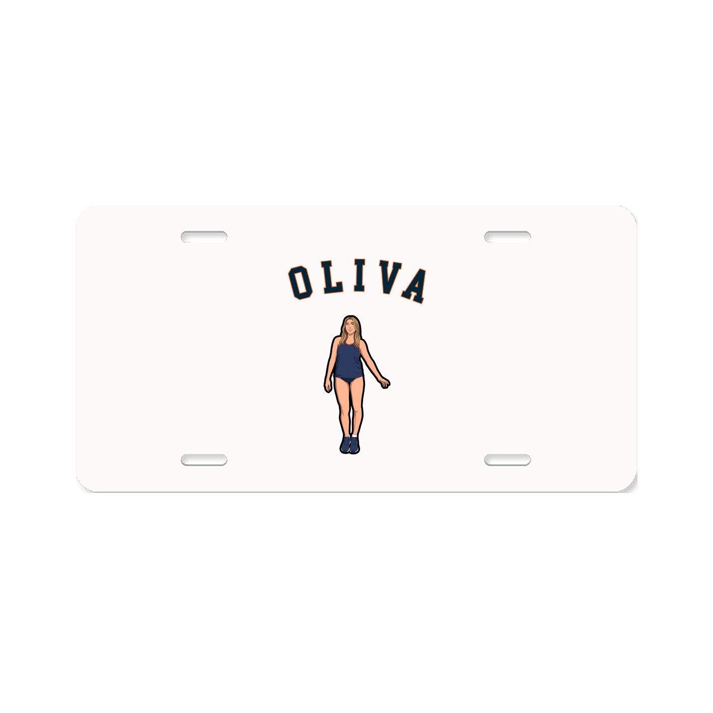 License Plate — Shirsey Arch in Classic