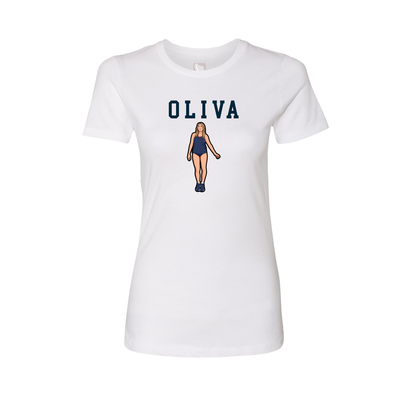 Fitted Women's Tee — Shirsey in White