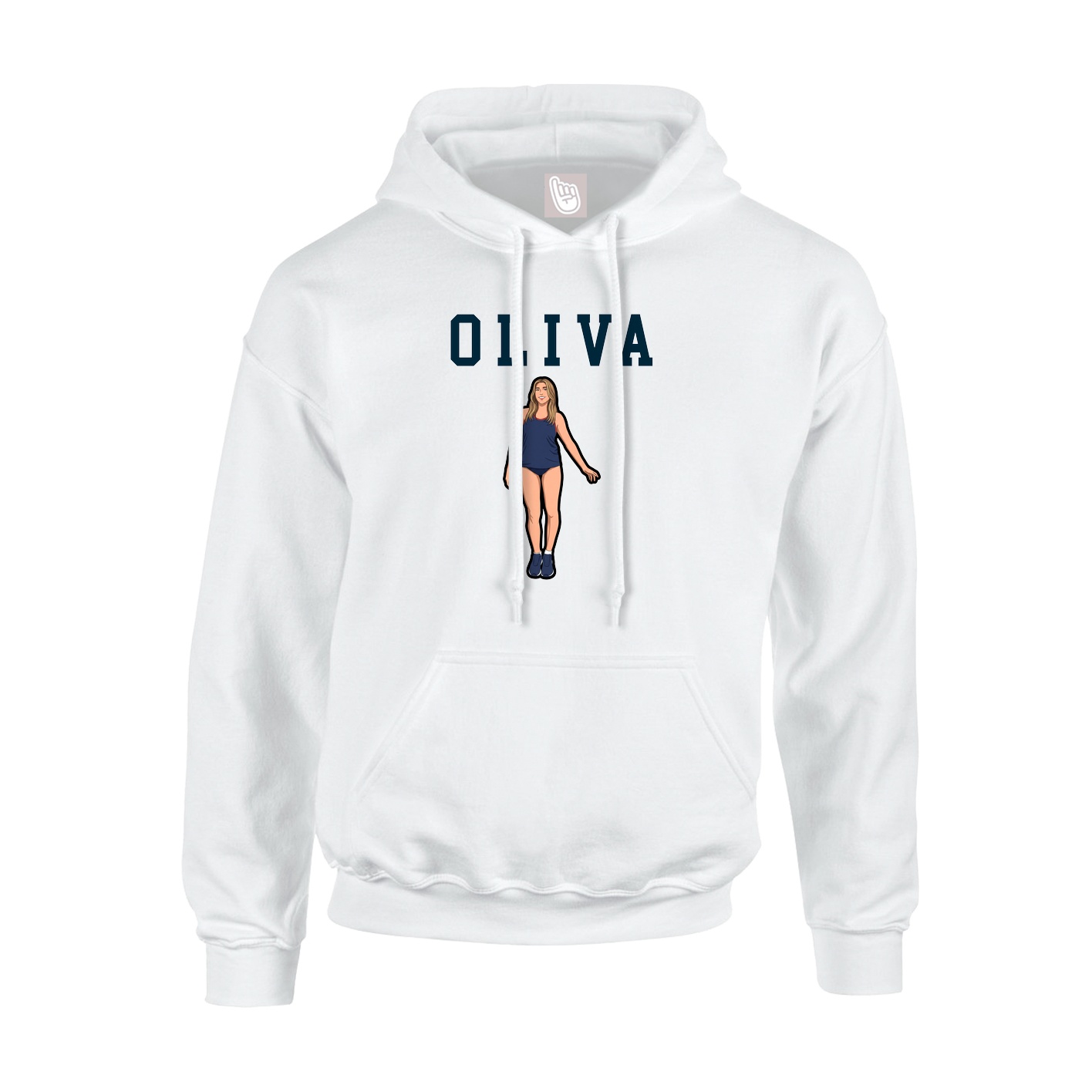 Youth Hoodie — Shirsey in White