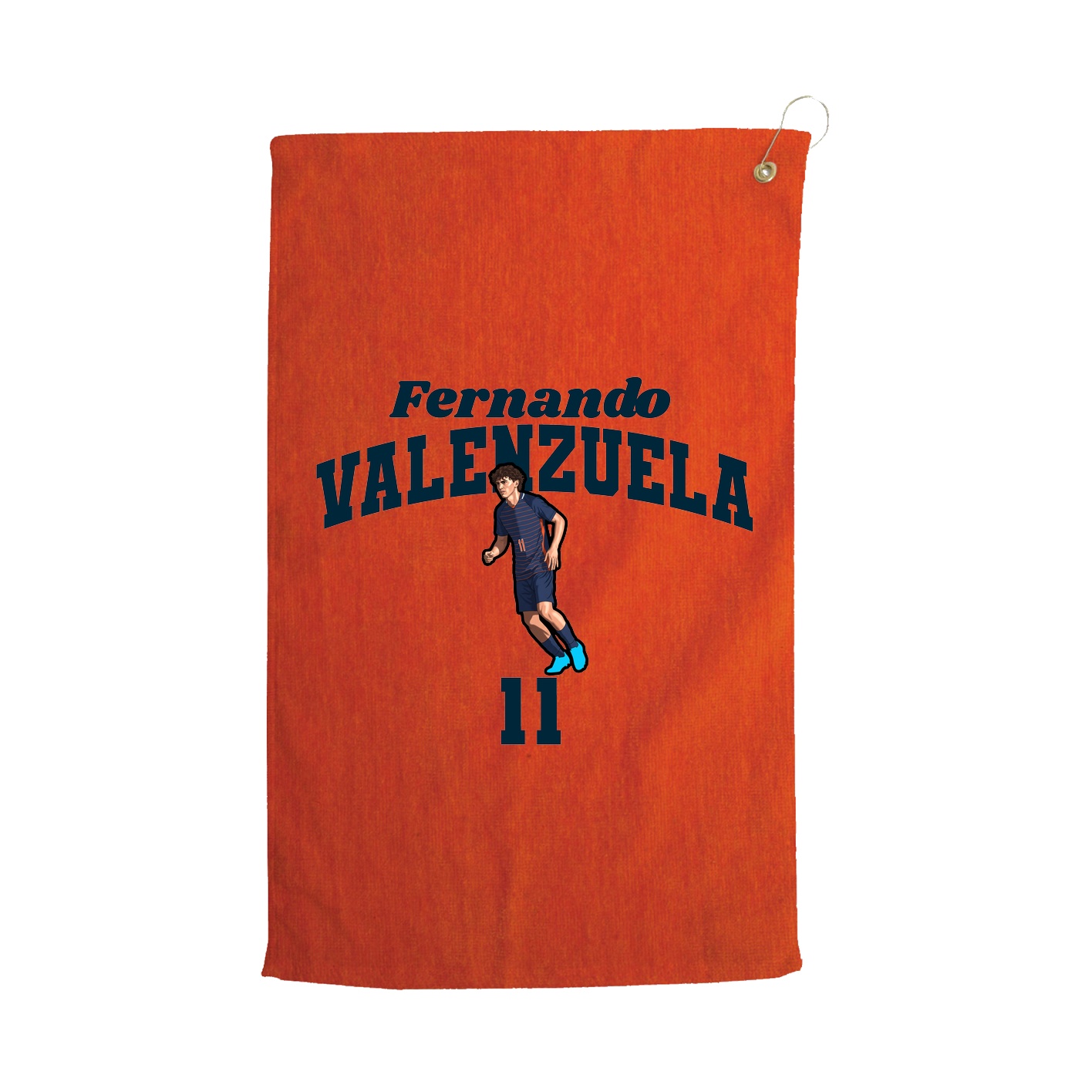 Golf Towel — Signature Arch in Orange