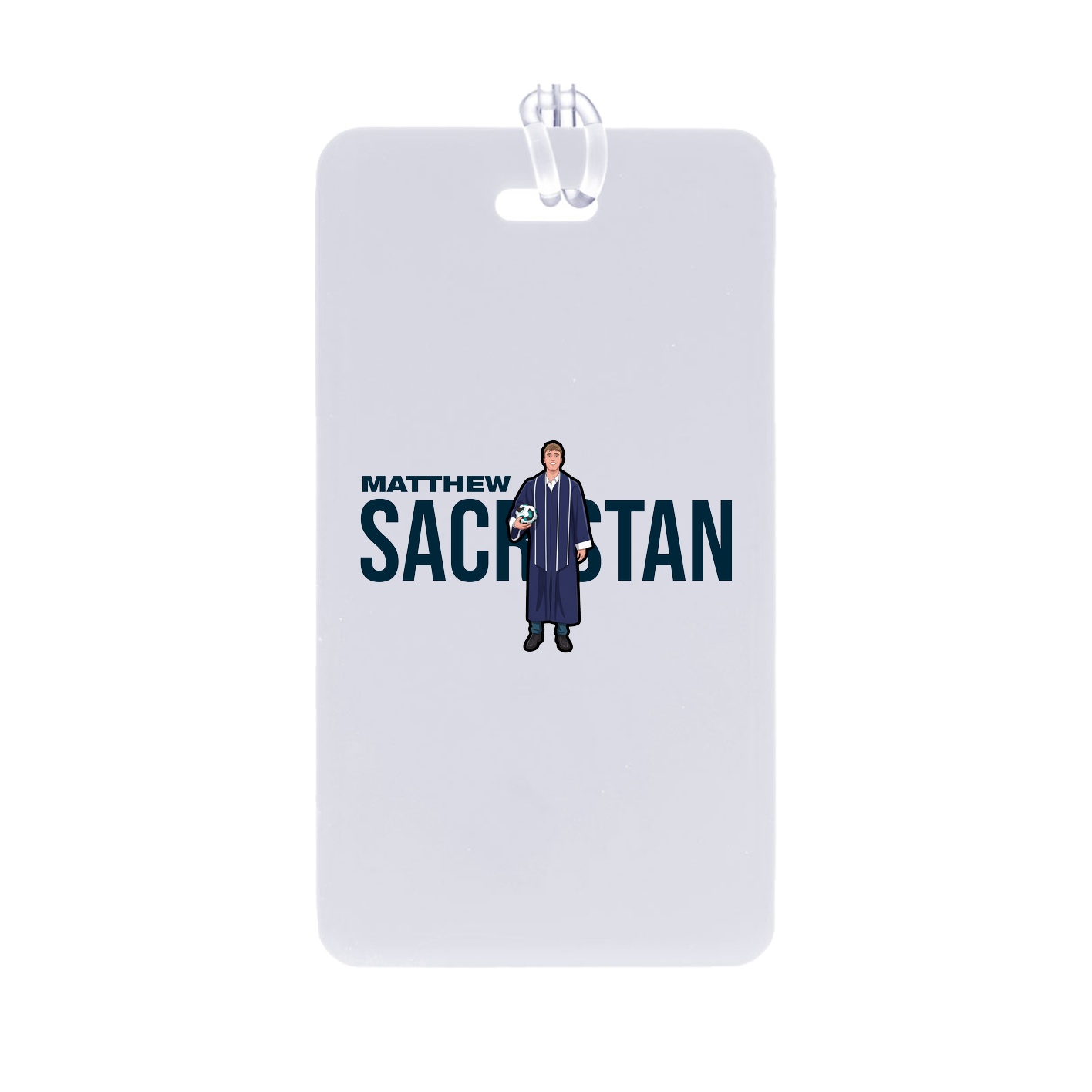 Bag Tag — Player Name in Classic