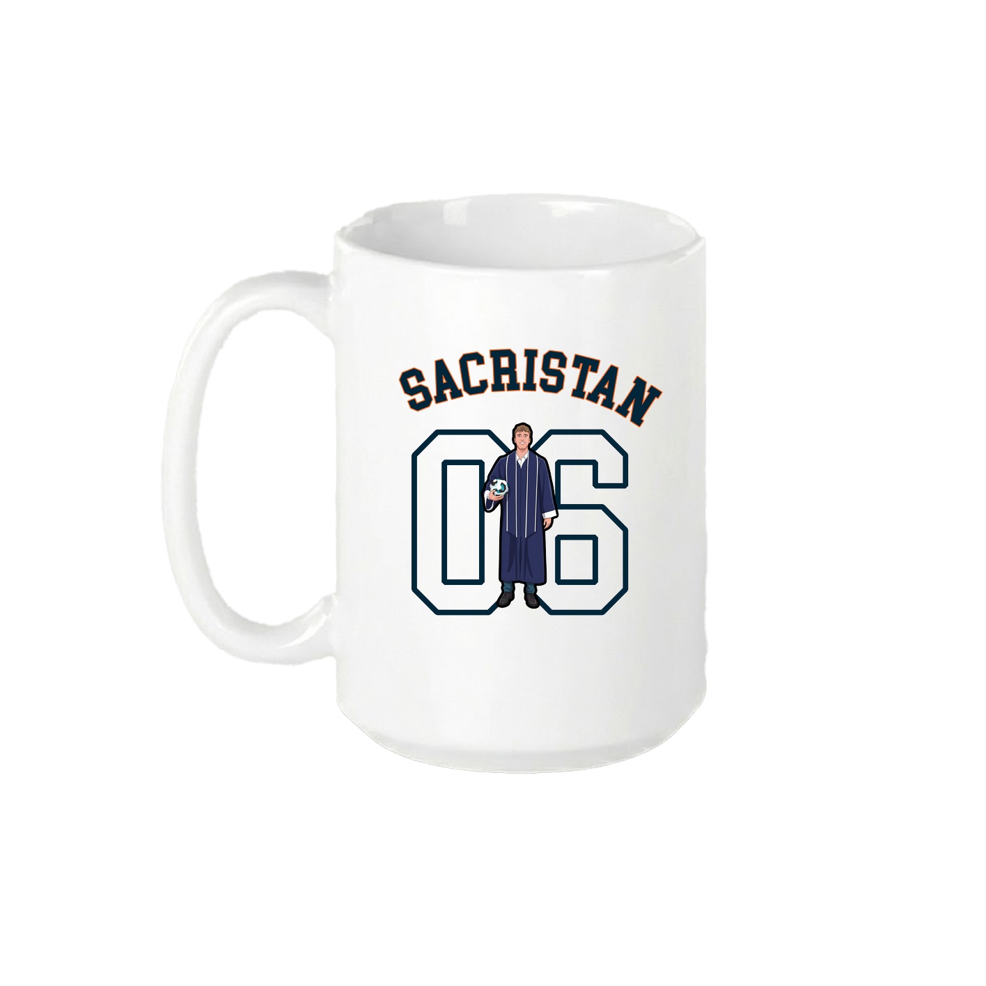 15oz Coffee Mug — Shirsey Arch in White