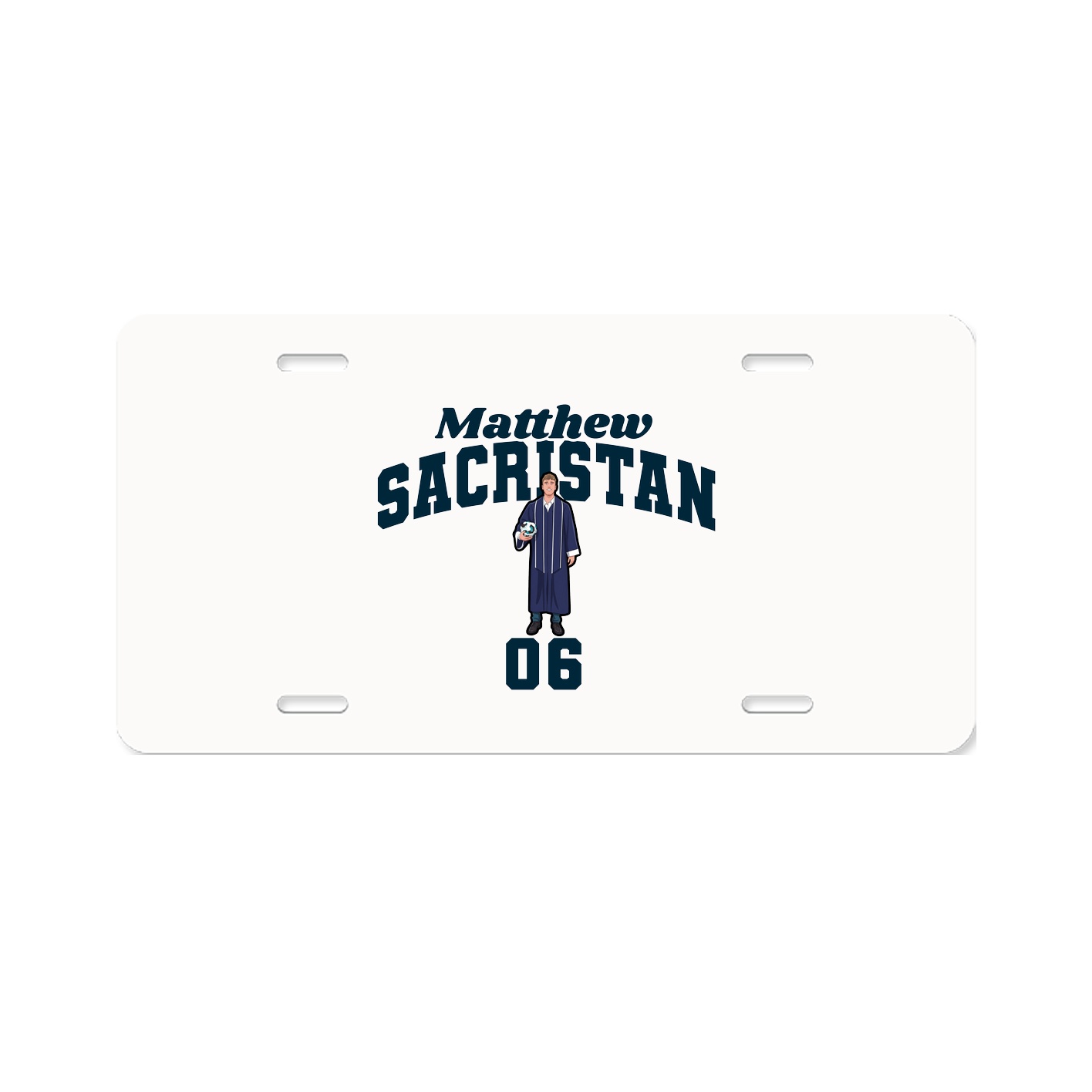 License Plate — Signature Arch in Classic