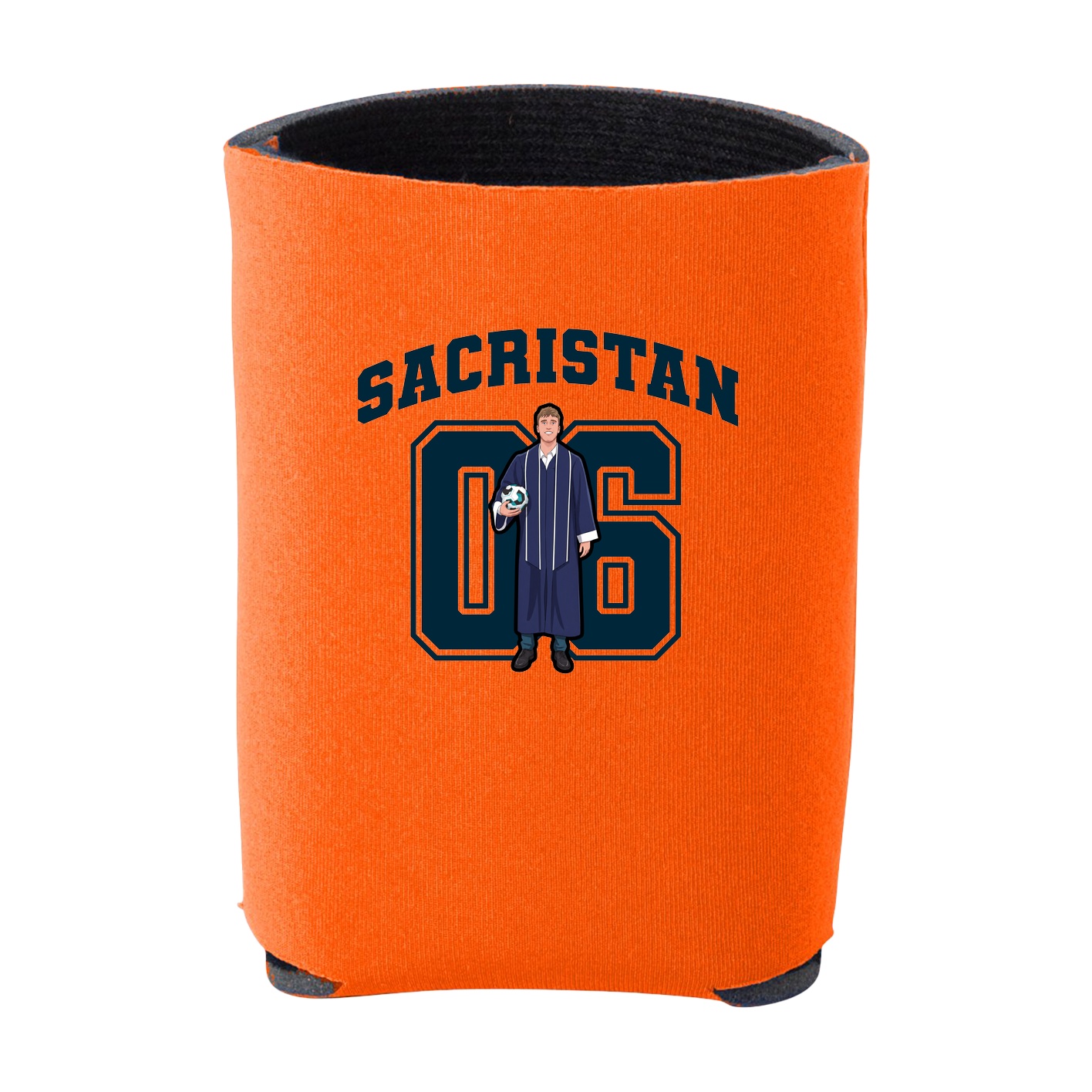 Can Holder — Number in Orange
