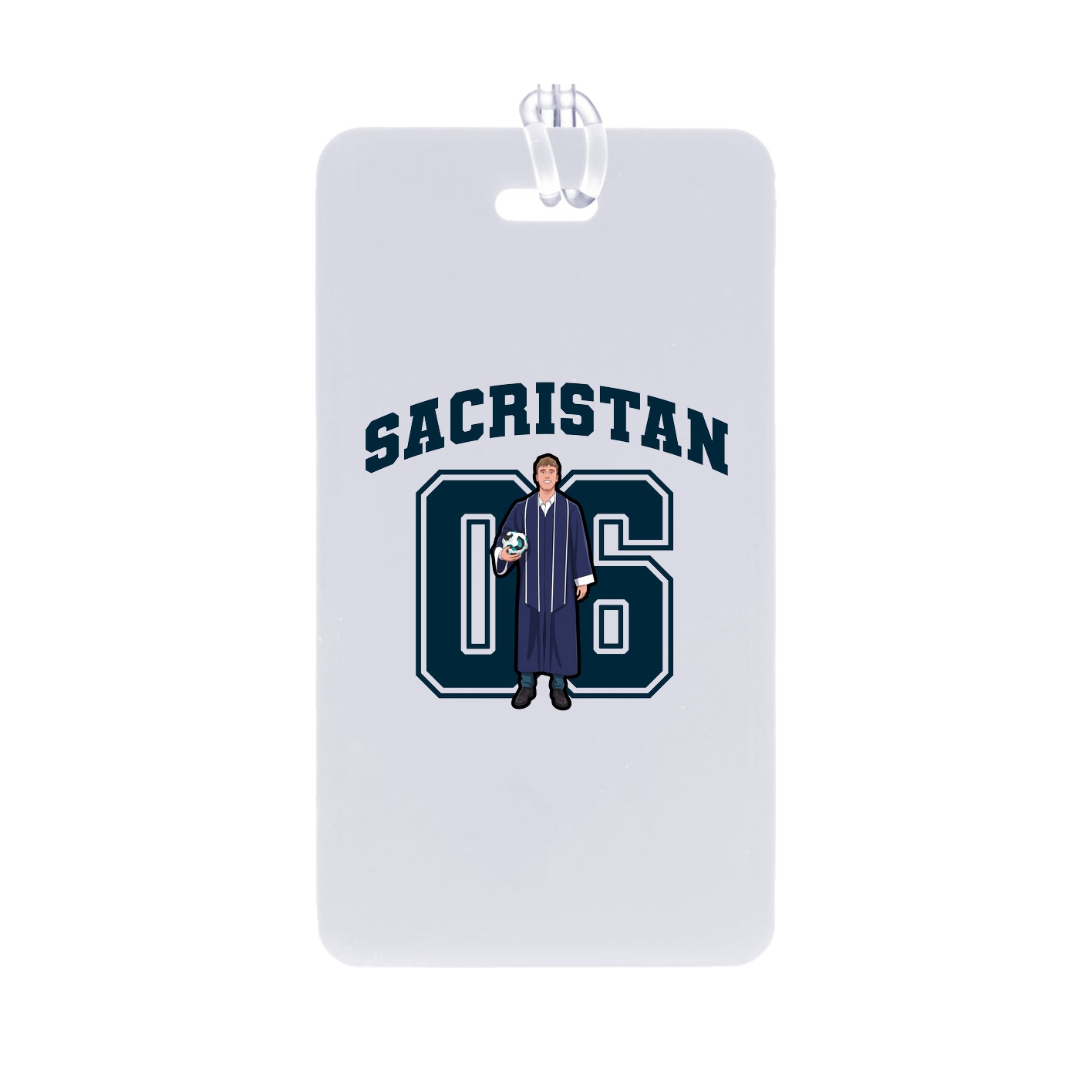 Bag Tag — Number in Classic