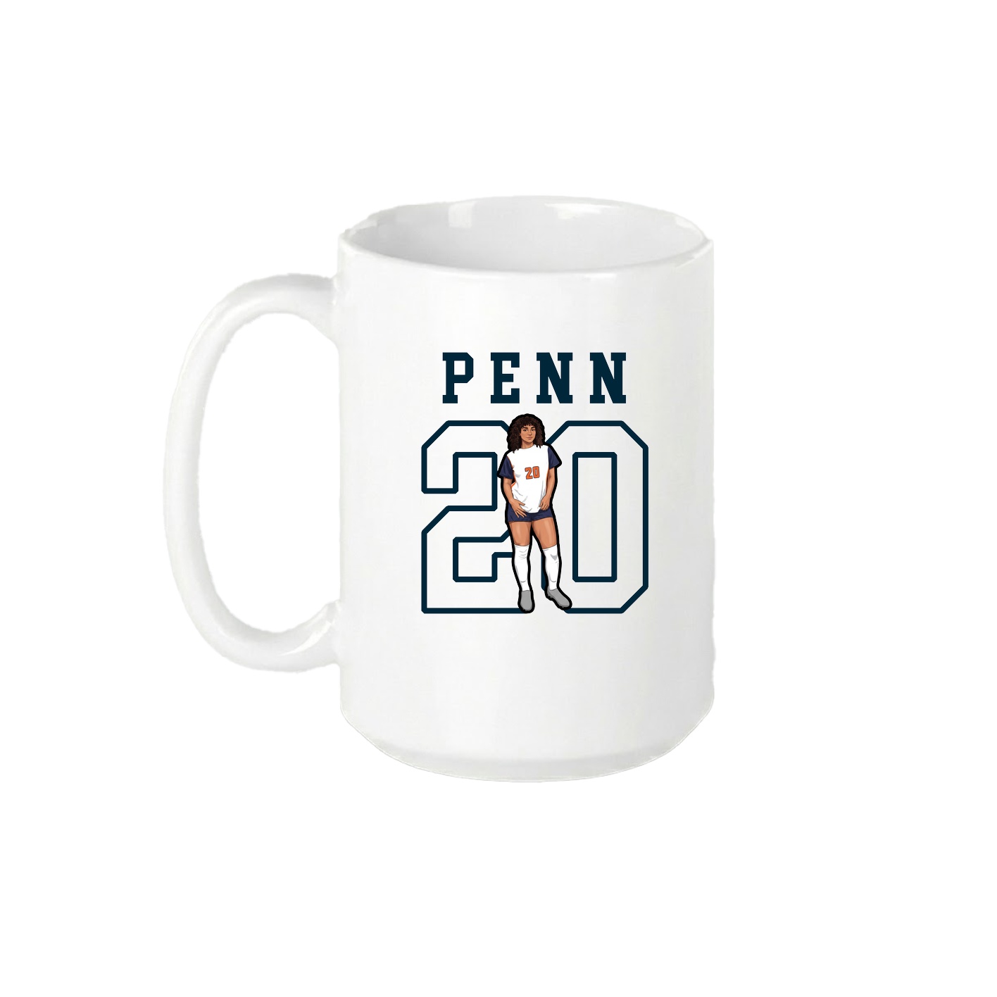 15oz Coffee Mug — Shirsey in White
