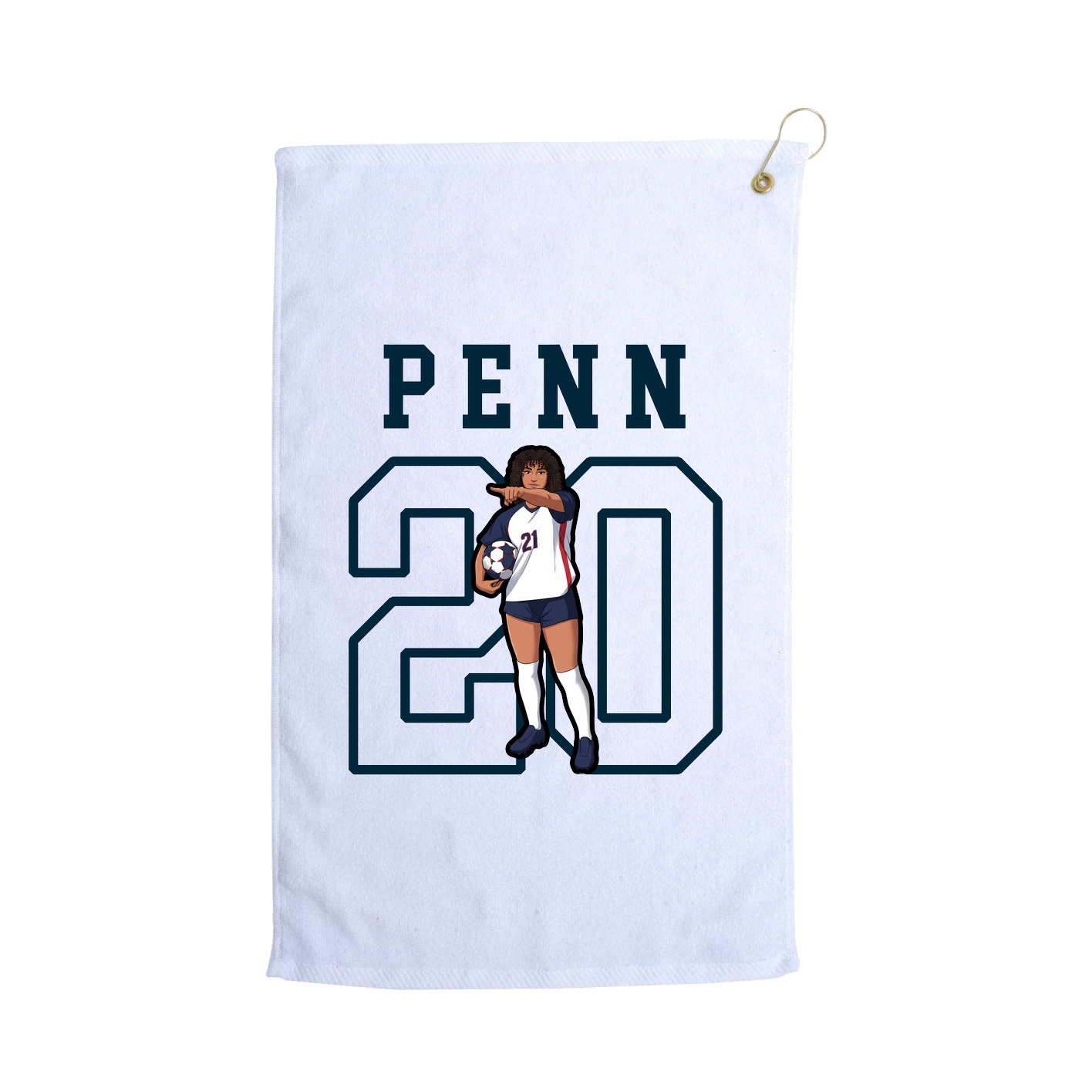 Golf Towel — Shirsey in White