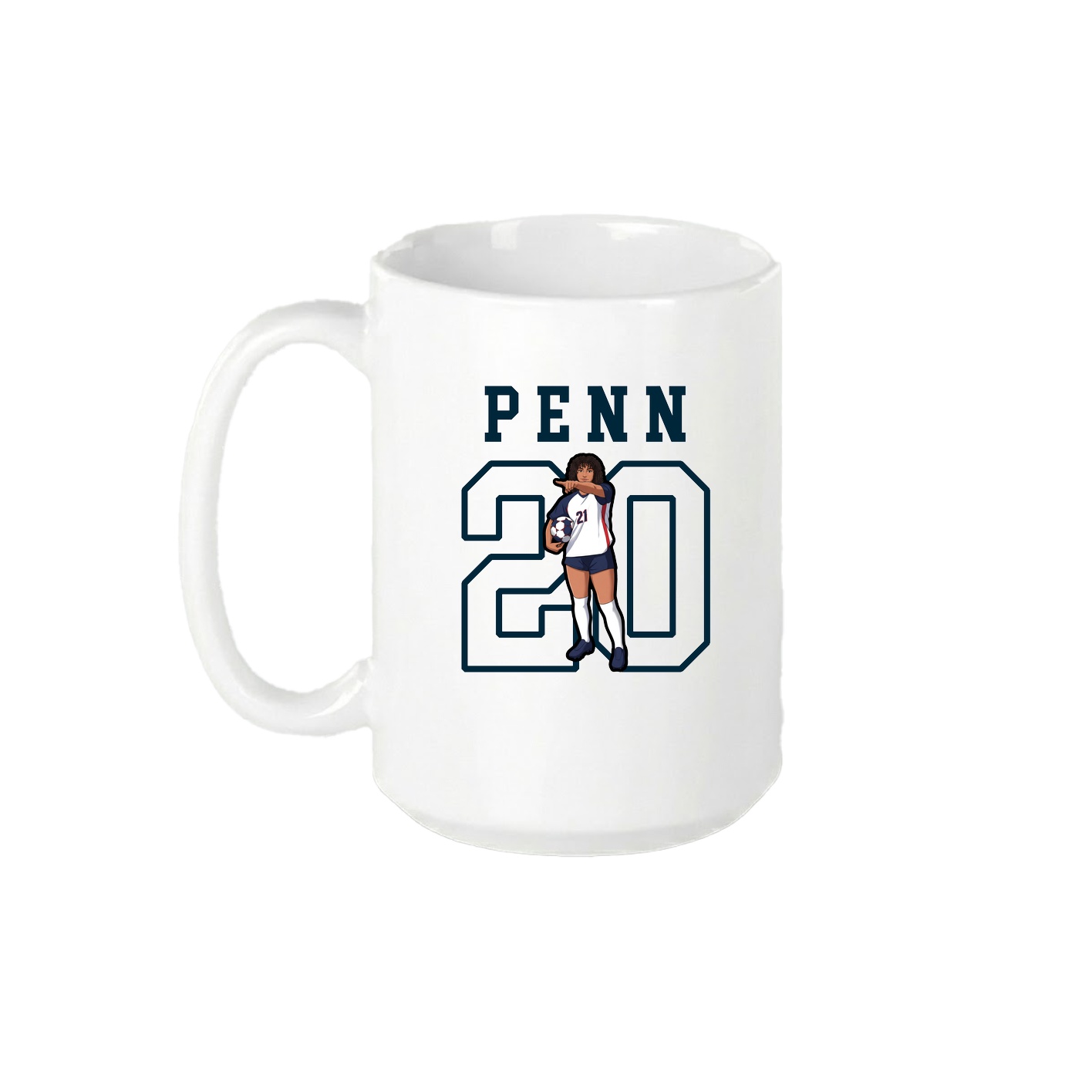 15oz Coffee Mug — Shirsey in White
