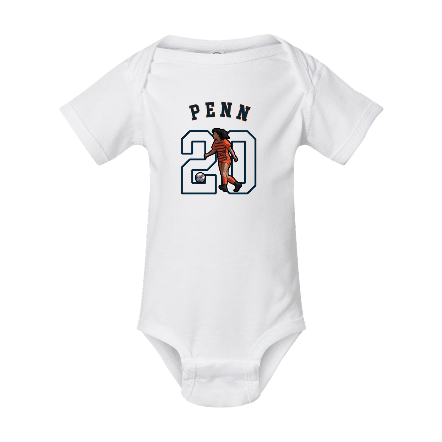 Baby Onesie — Shirsey Arch in White