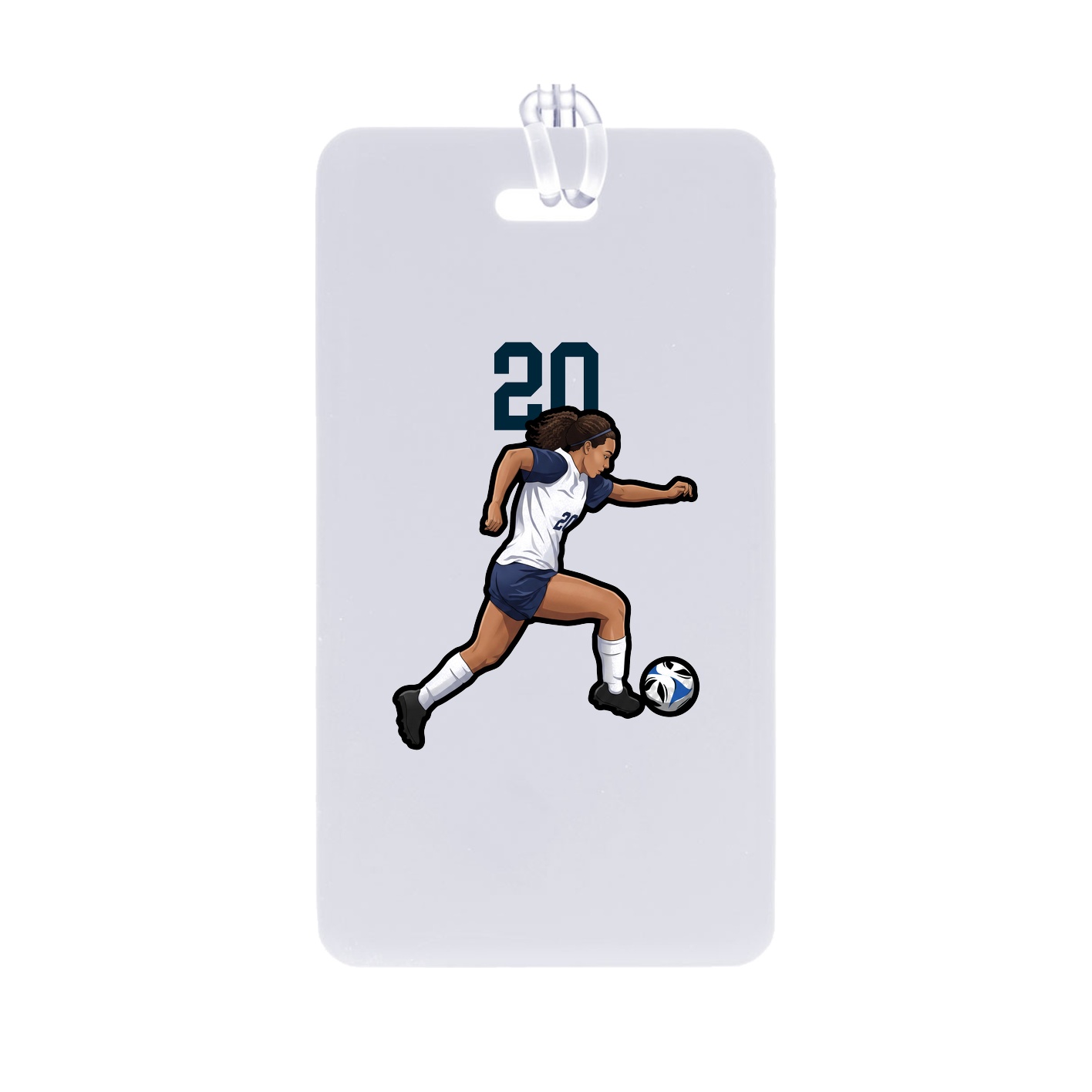 Bag Tag — Number Top in Classic
