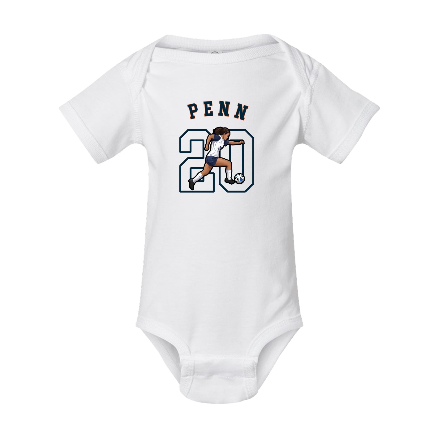 Baby Onesie — Shirsey Arch in White