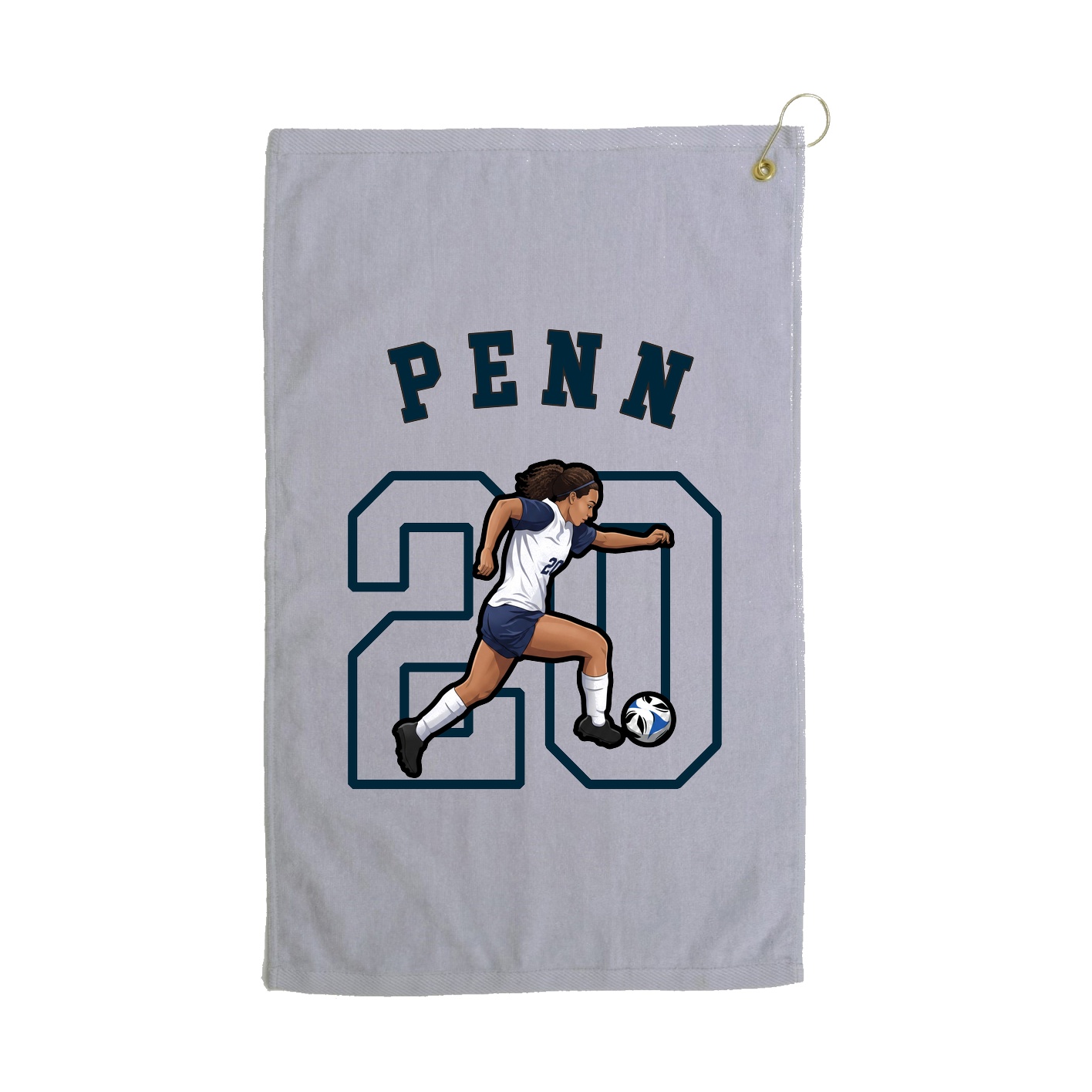 Golf Towel — Shirsey Arch in Grey