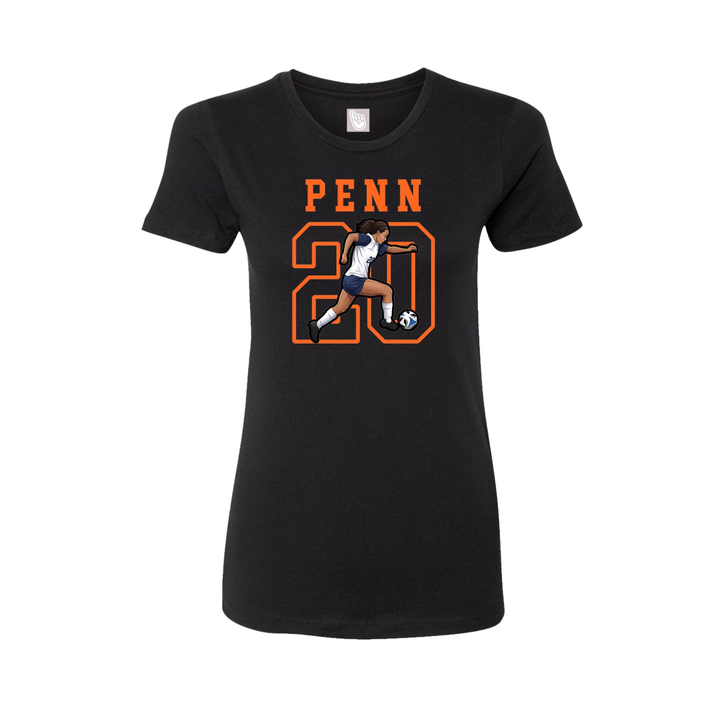 Fitted Women's Tee — Shirsey in Black