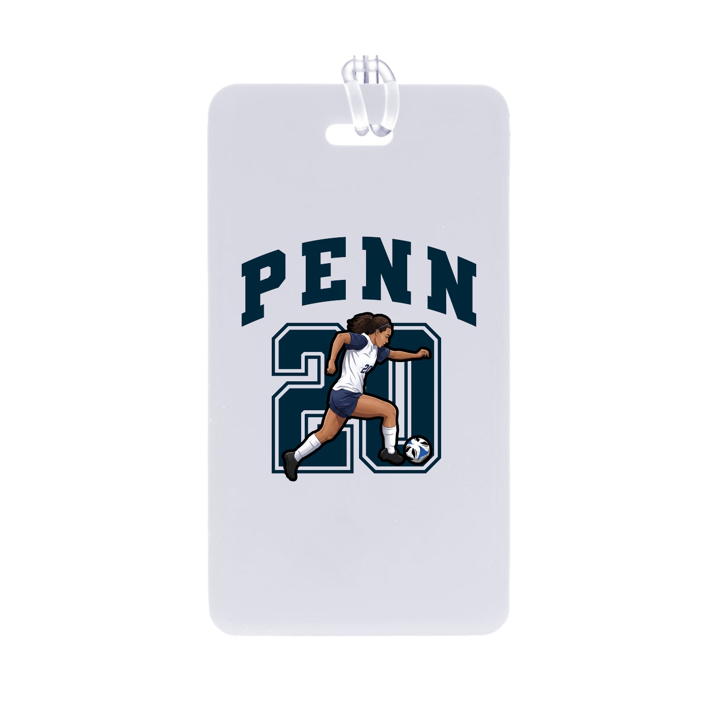 Bag Tag — Number in Classic