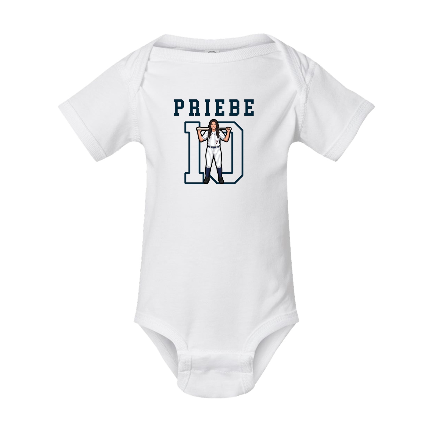 Baby Onesie — Shirsey in White