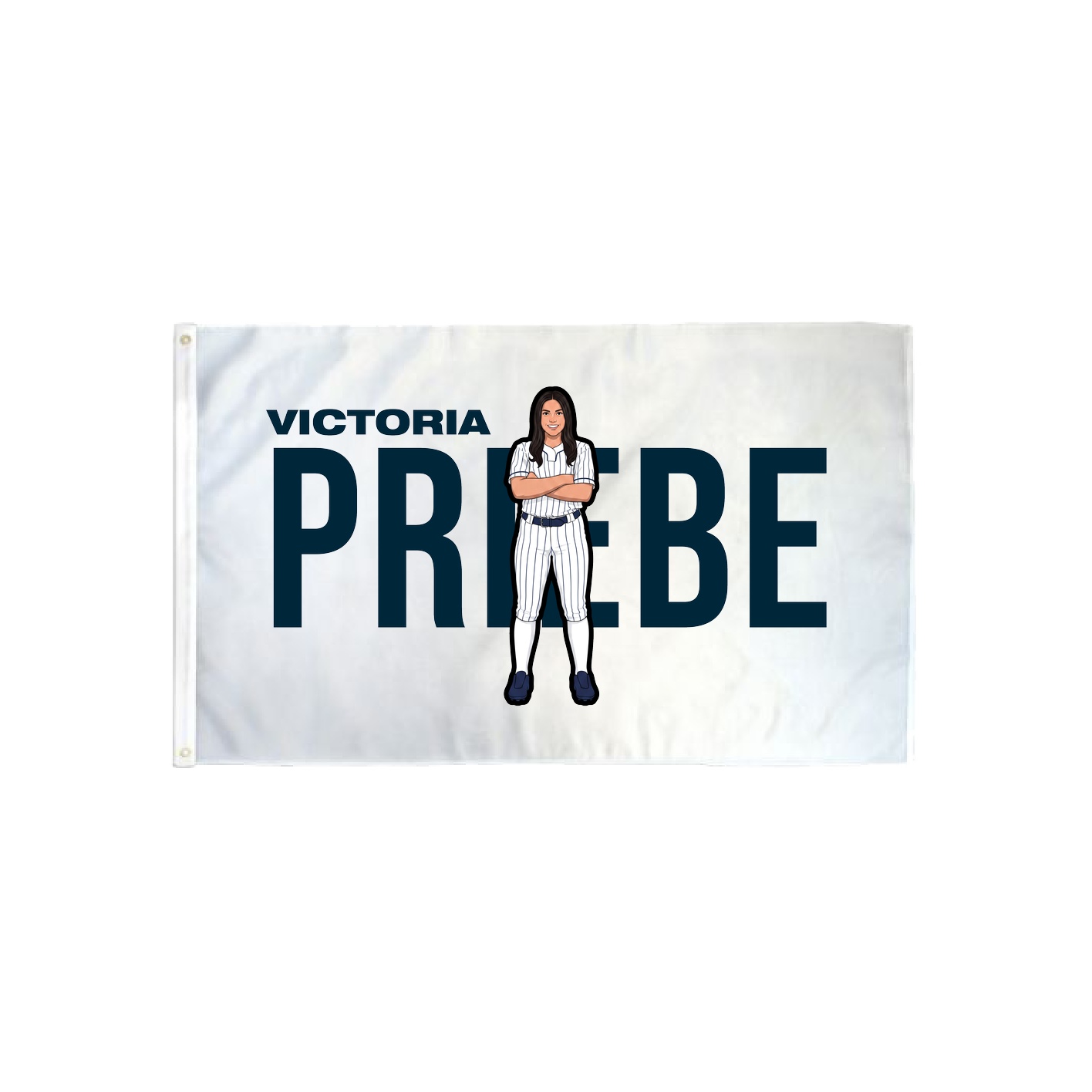 3x5 Flag — Player Name in Classic