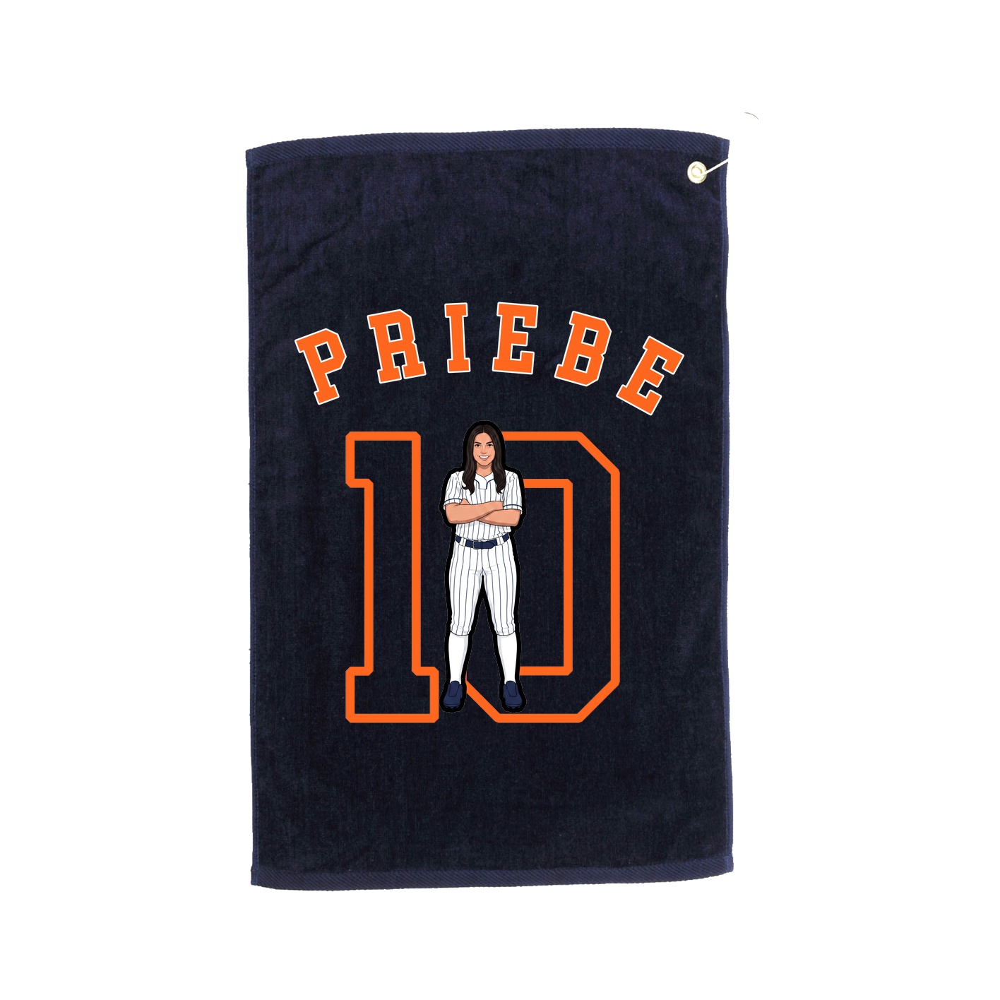Golf Towel — Shirsey Arch in Navy