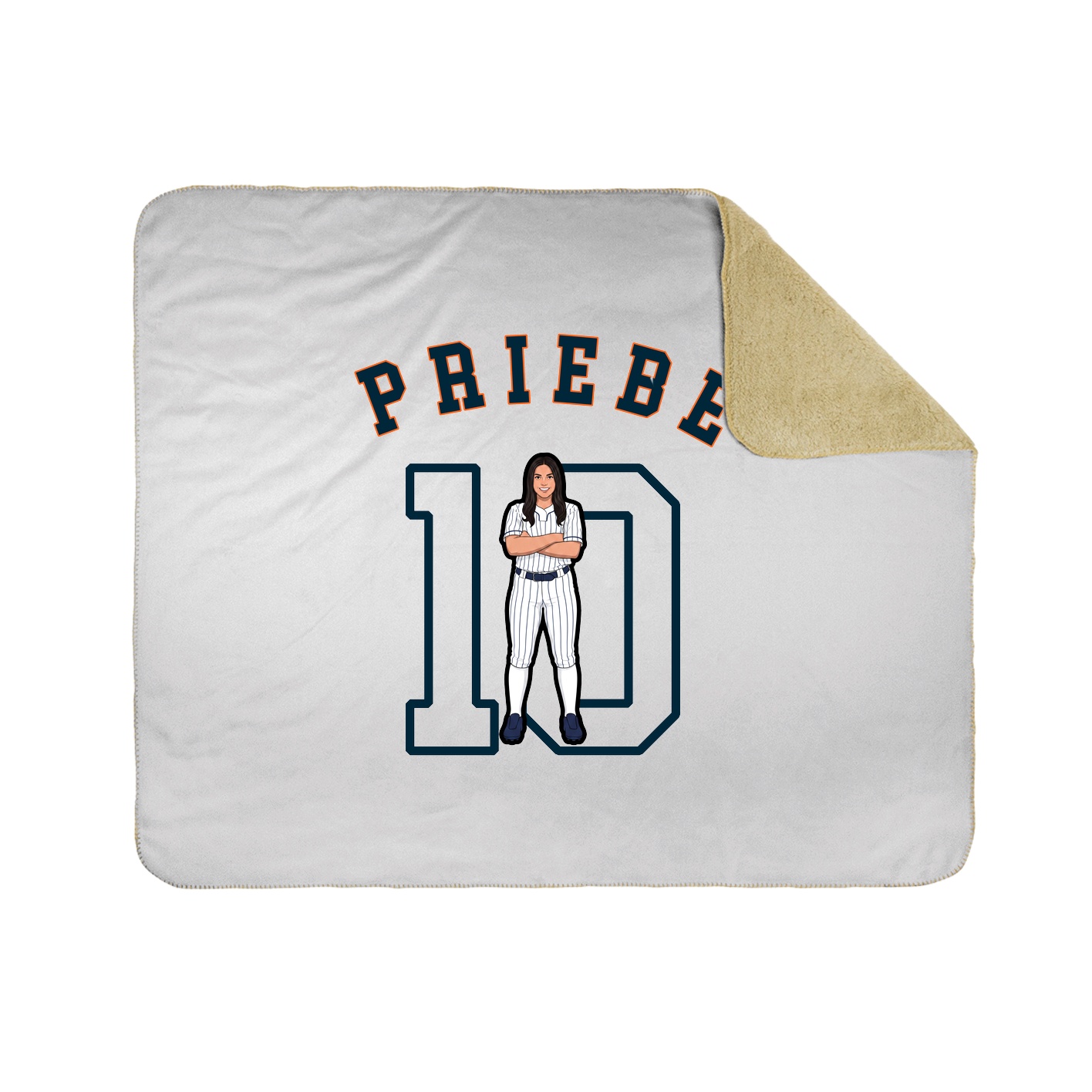 Throw Blanket — Shirsey Arch in White
