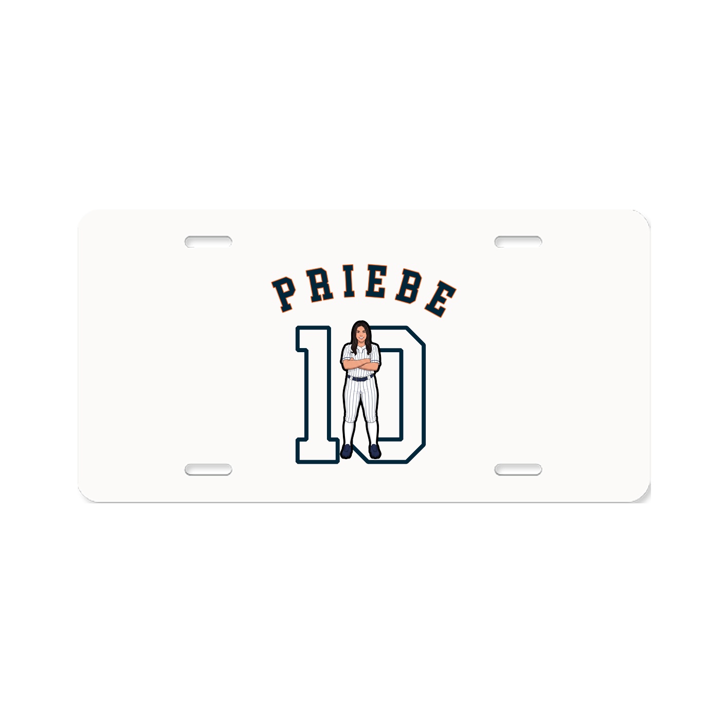 License Plate — Shirsey Arch in Classic