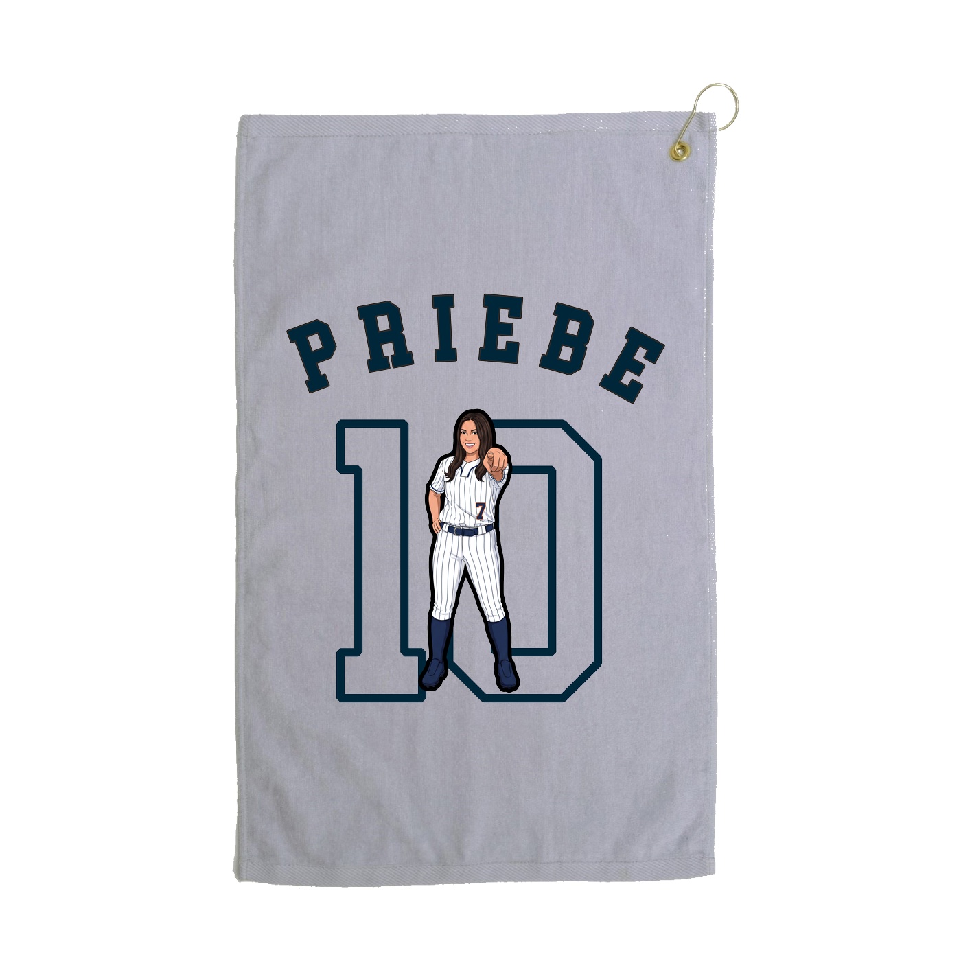Golf Towel — Shirsey Arch in Grey