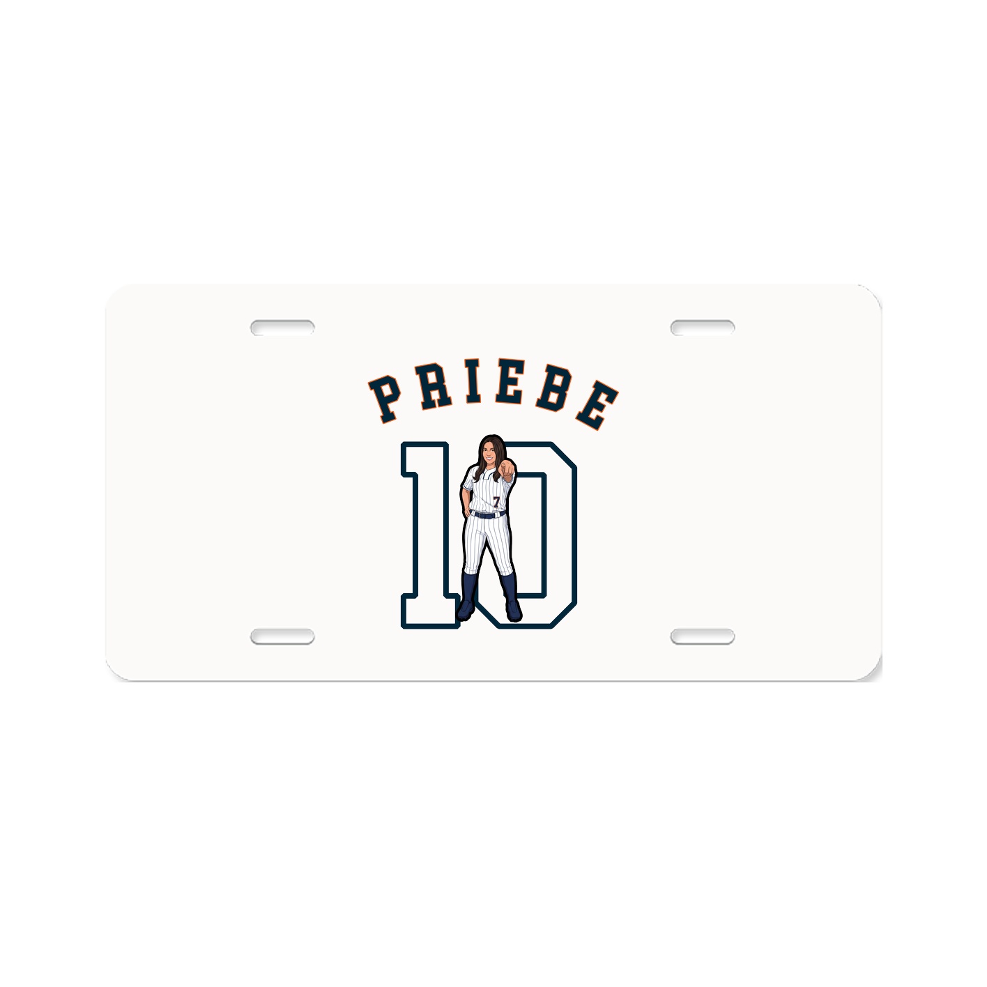 License Plate — Shirsey Arch in Classic