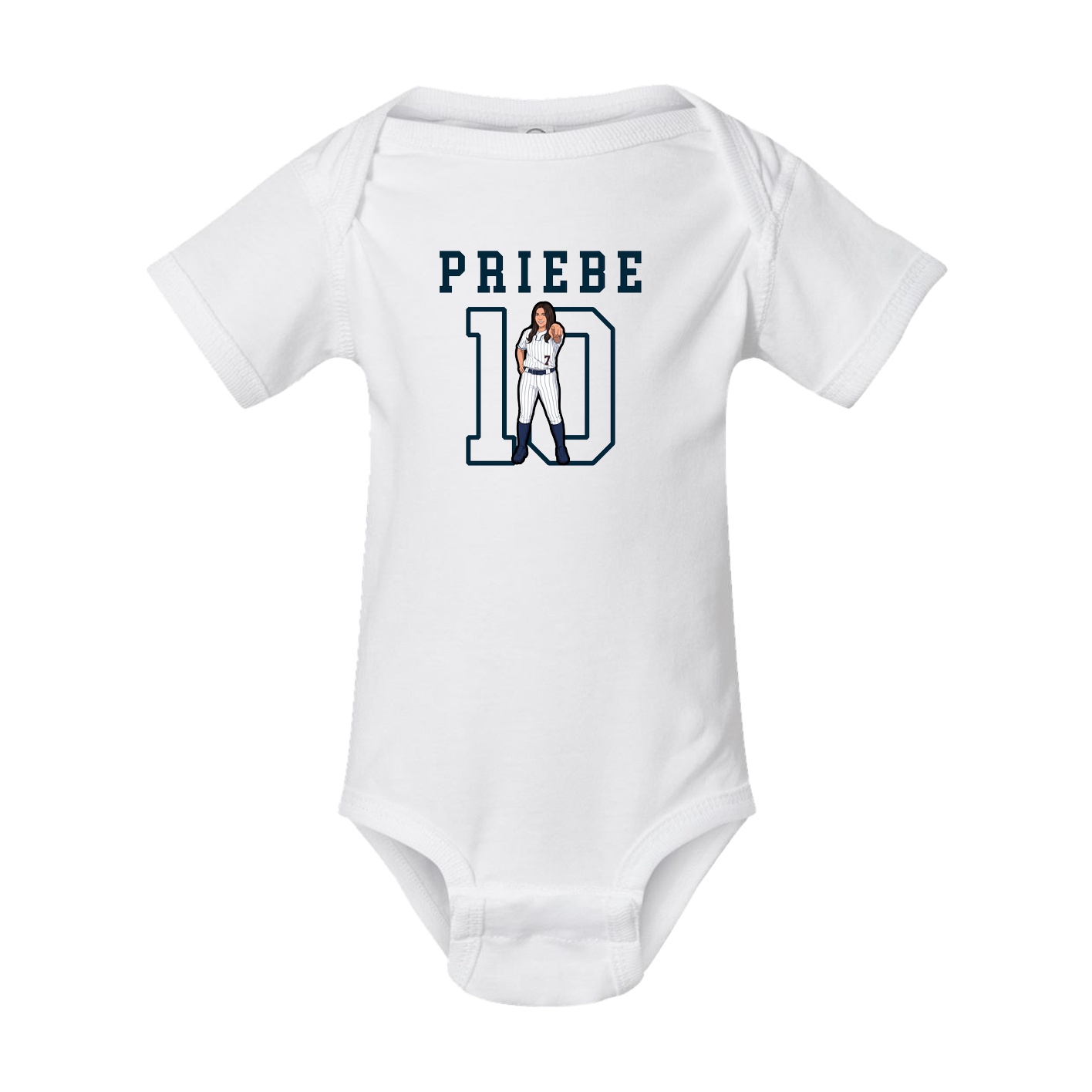 Baby Onesie — Shirsey in White
