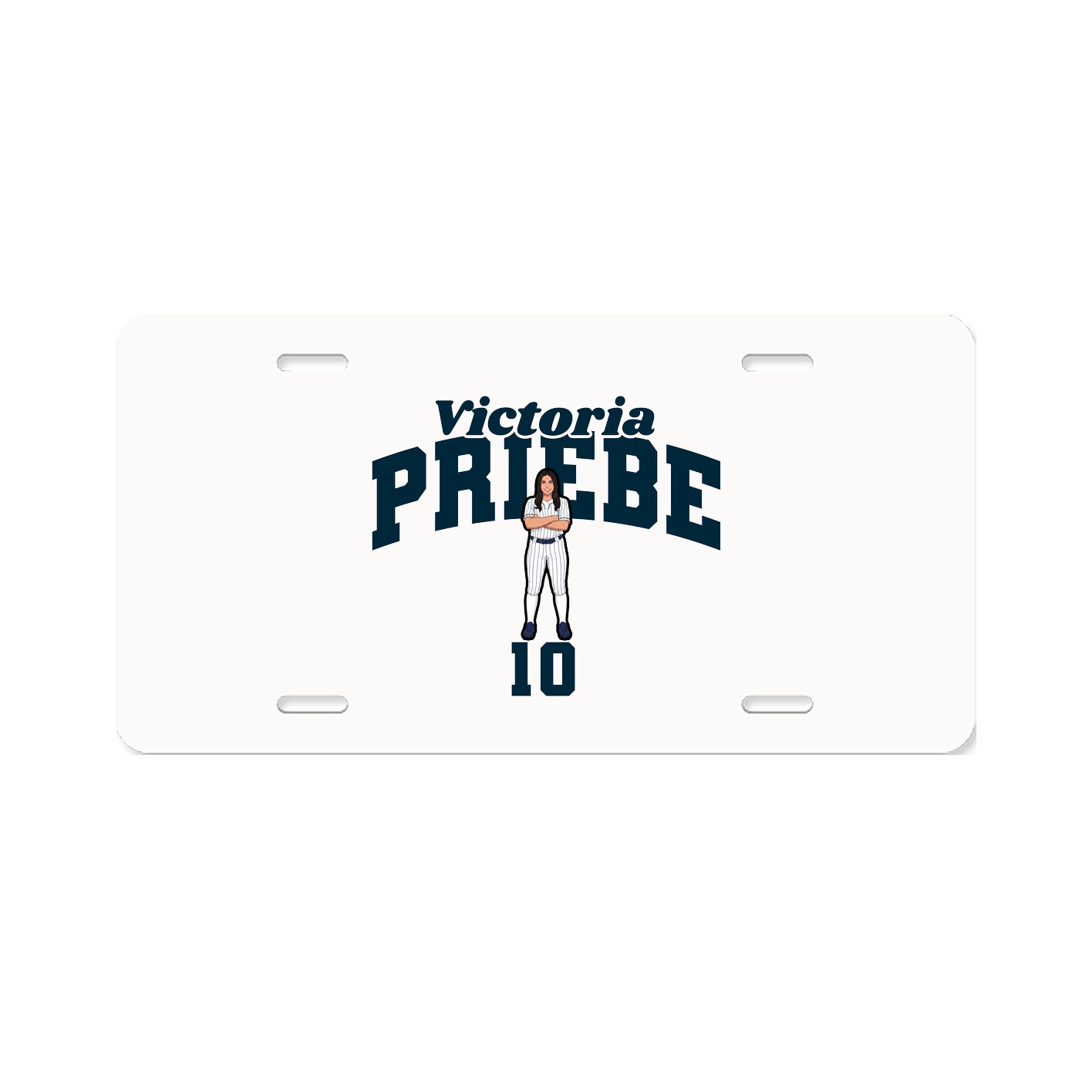 License Plate — Signature Arch in Classic