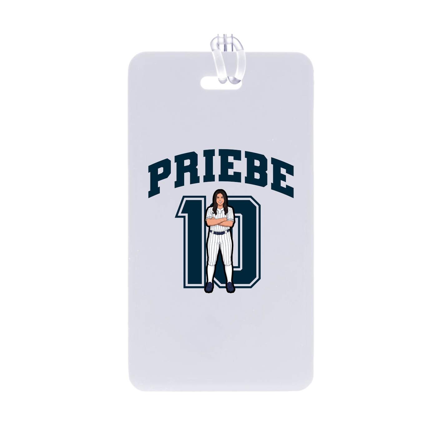 Bag Tag — Number in Classic