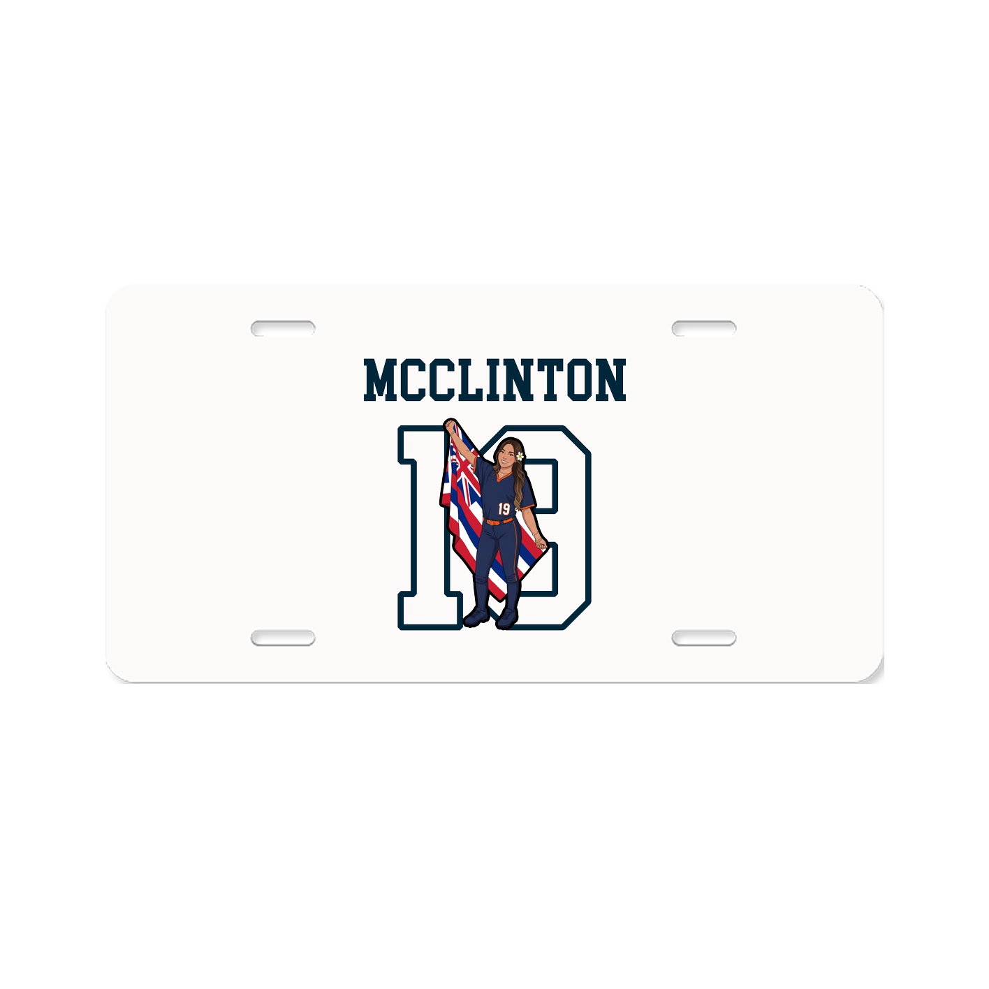 License Plate — Shirsey in Classic