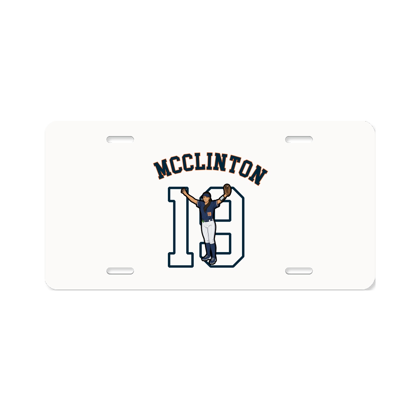 License Plate — Shirsey Arch in Classic