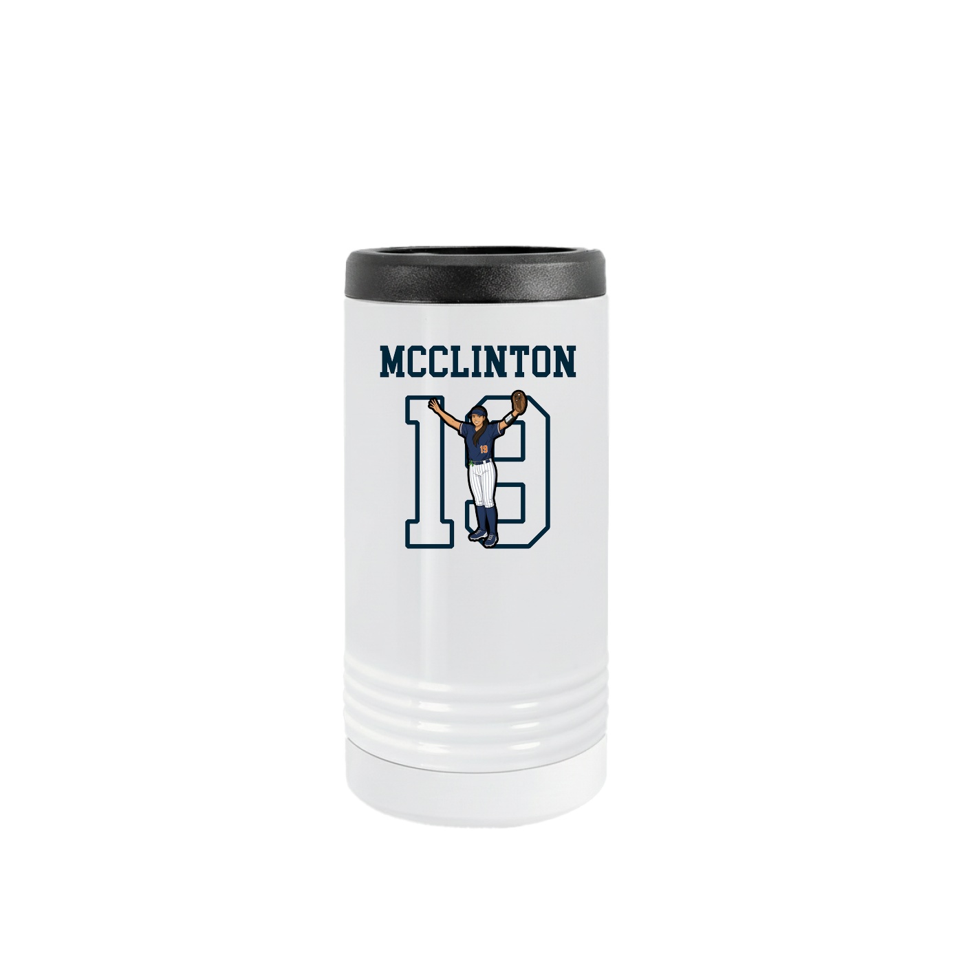 Slim Beverage Holder — Shirsey in White
