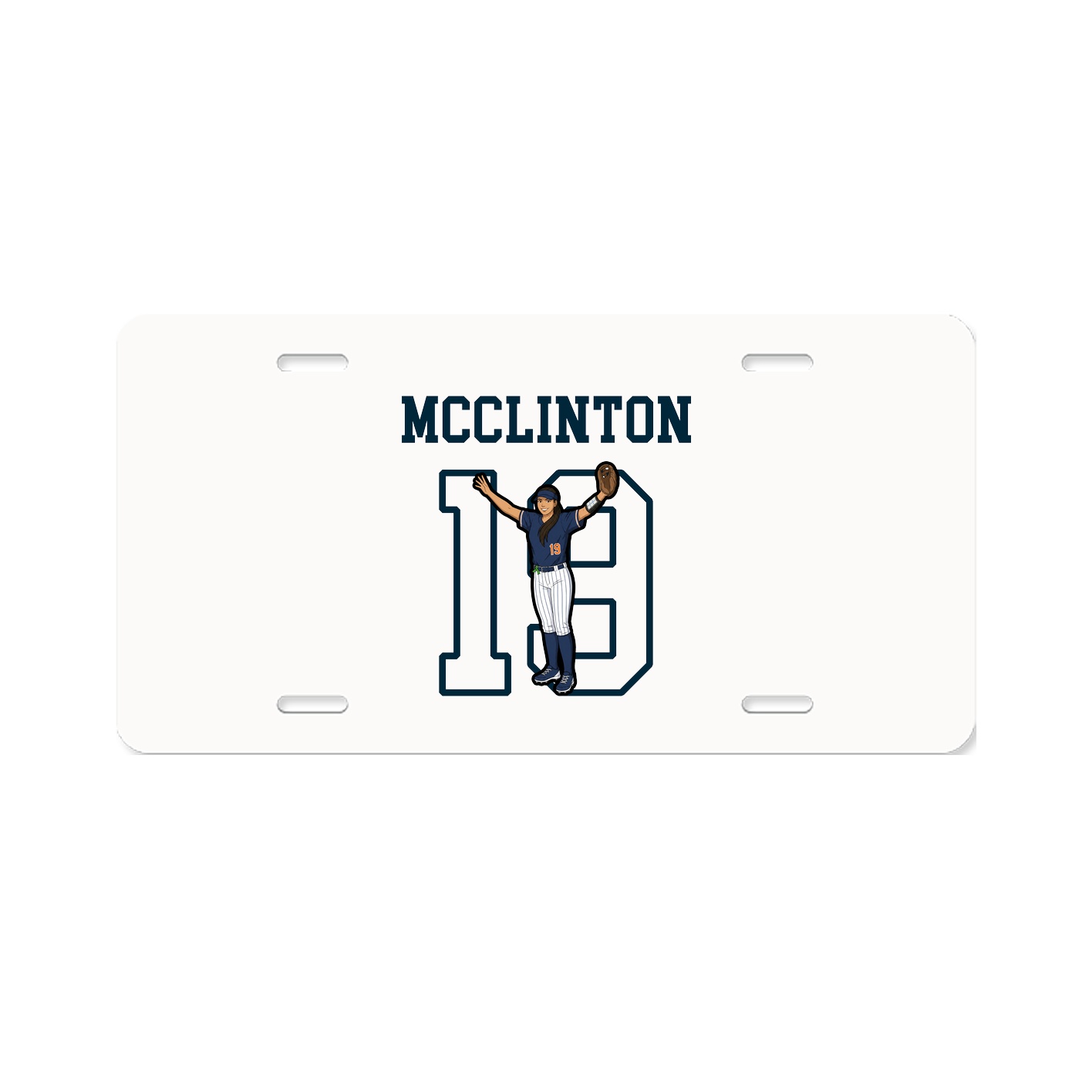 License Plate — Shirsey in Classic