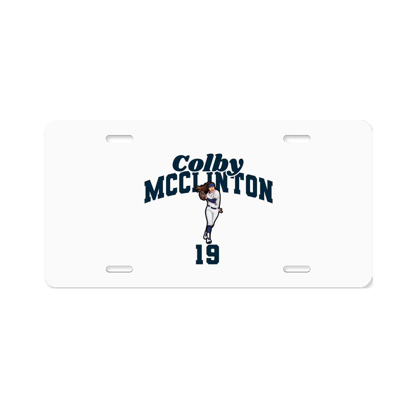 License Plate — Signature Arch in Classic