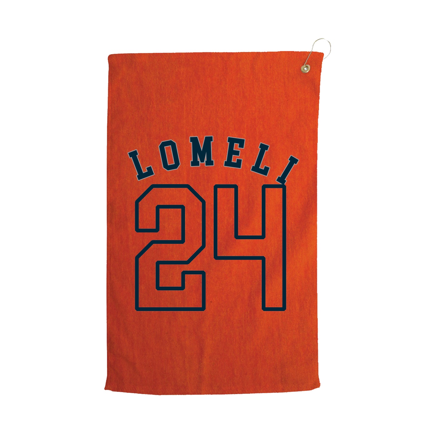 Golf Towel — Shirsey Arch in Orange