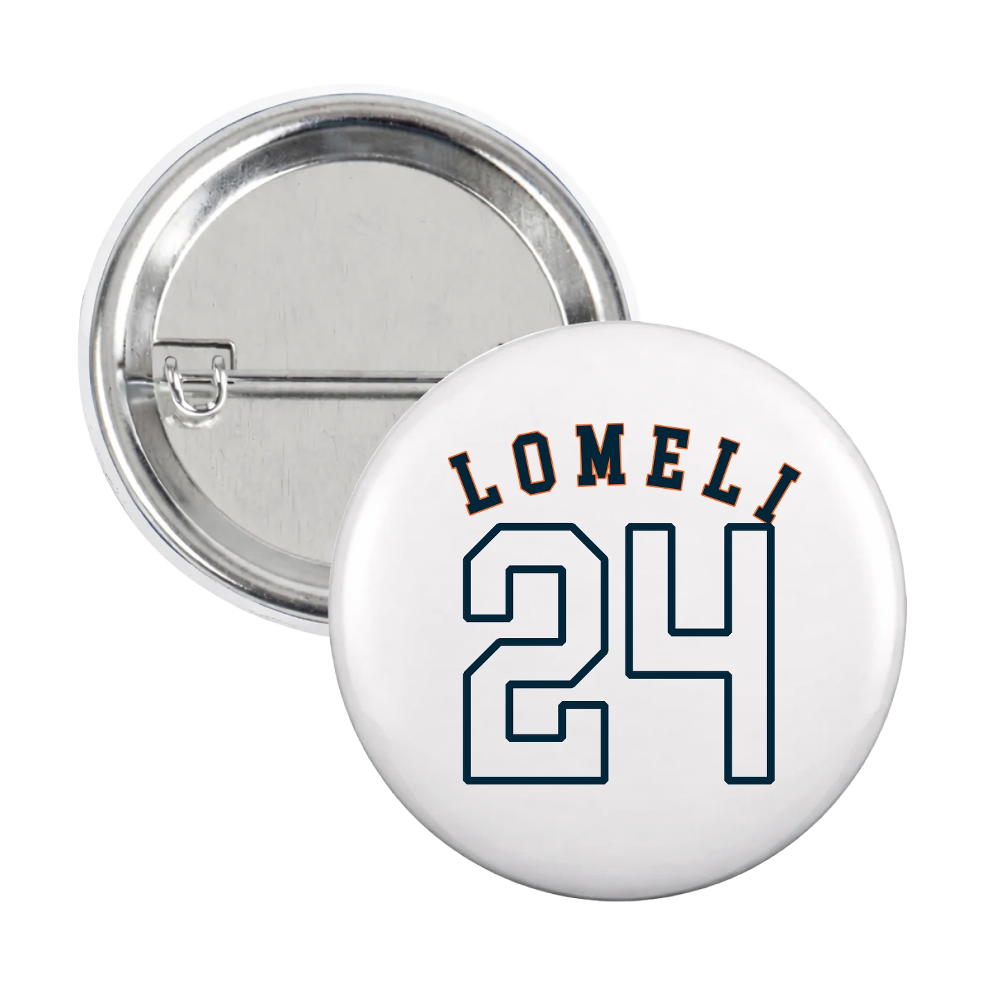 Game Day Button — Shirsey Arch in White
