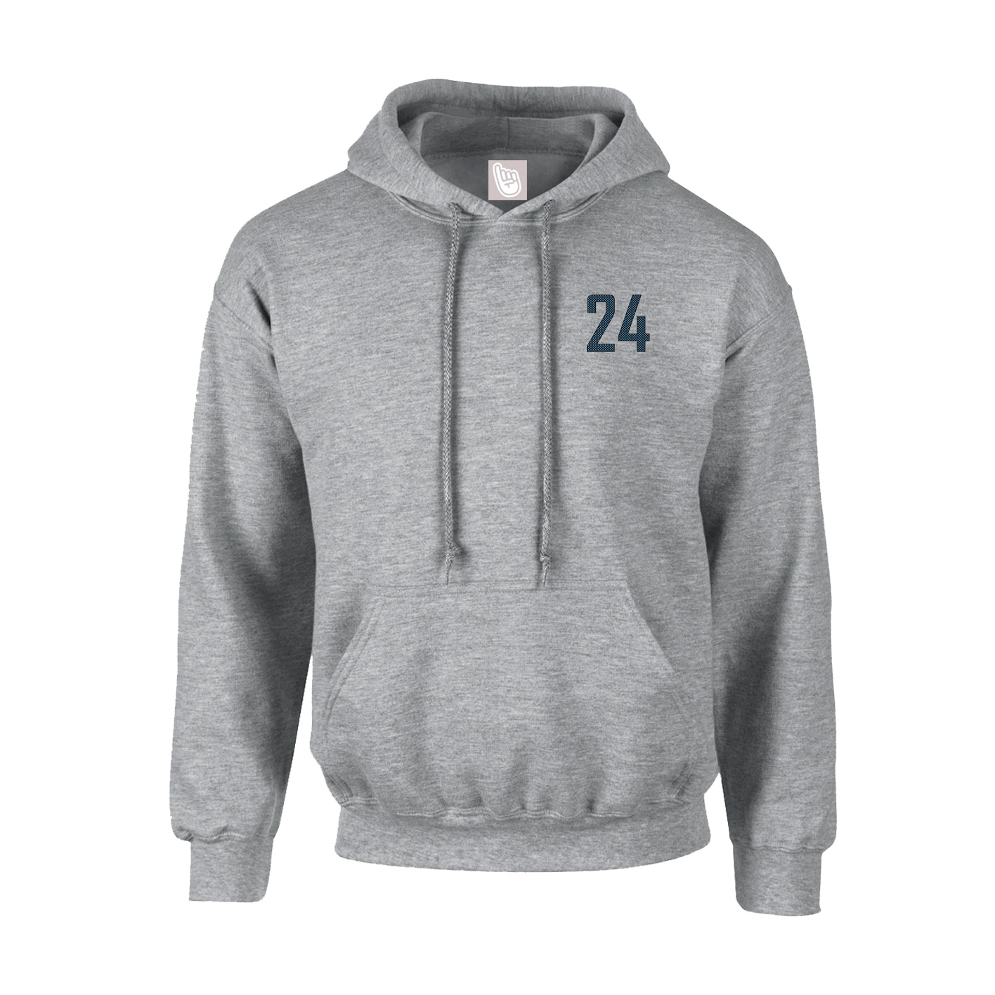 Youth Hoodie — Front Shirsy in Grey