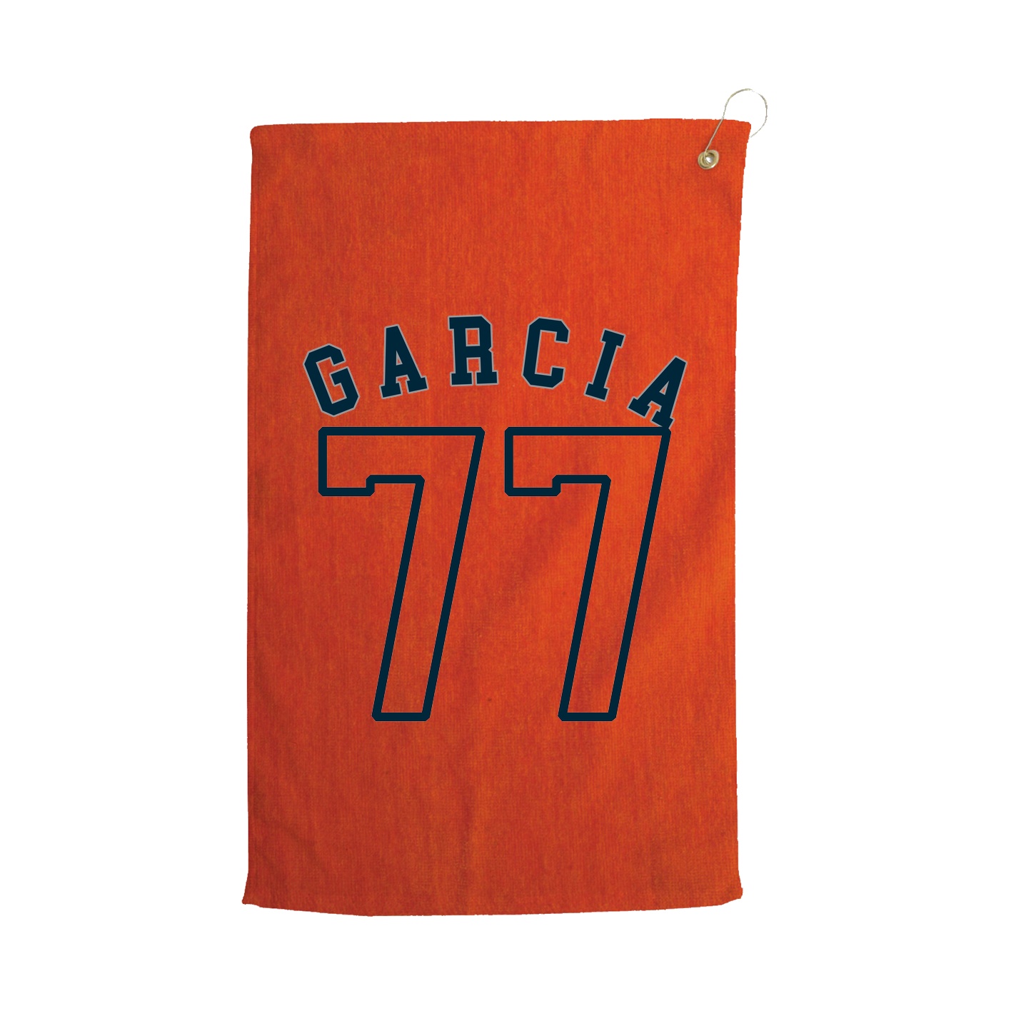 Golf Towel — Shirsey Arch in Orange