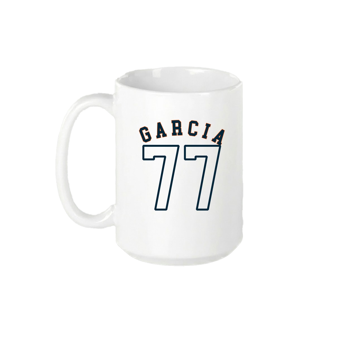 15oz Coffee Mug — Shirsey Arch in White