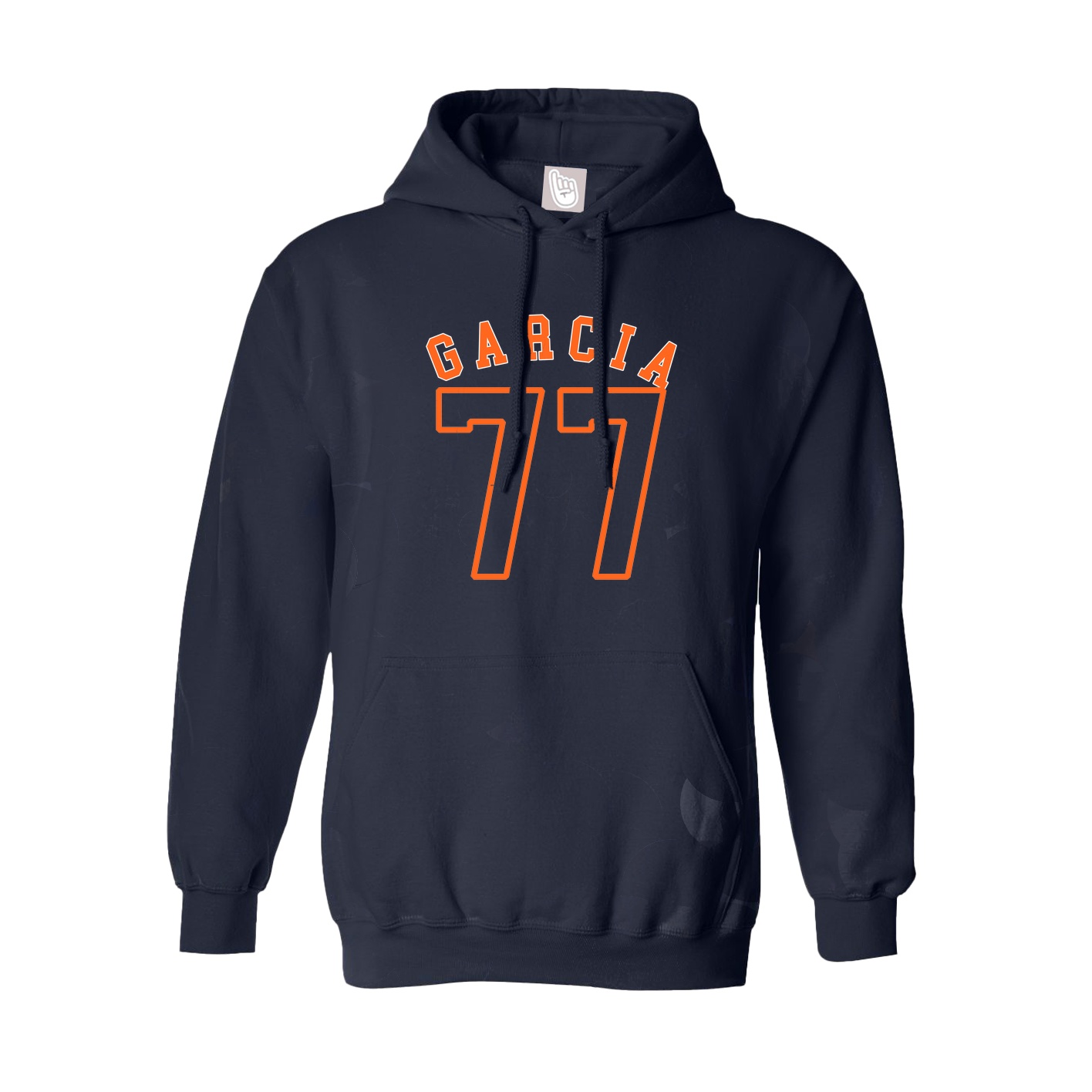 Youth Hoodie — Shirsey Arch in Navy