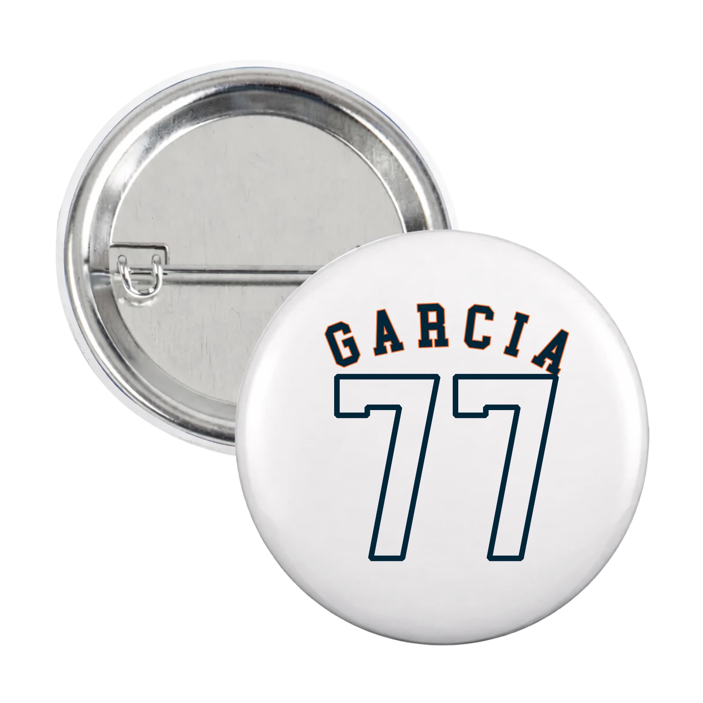 Game Day Button — Shirsey Arch in White