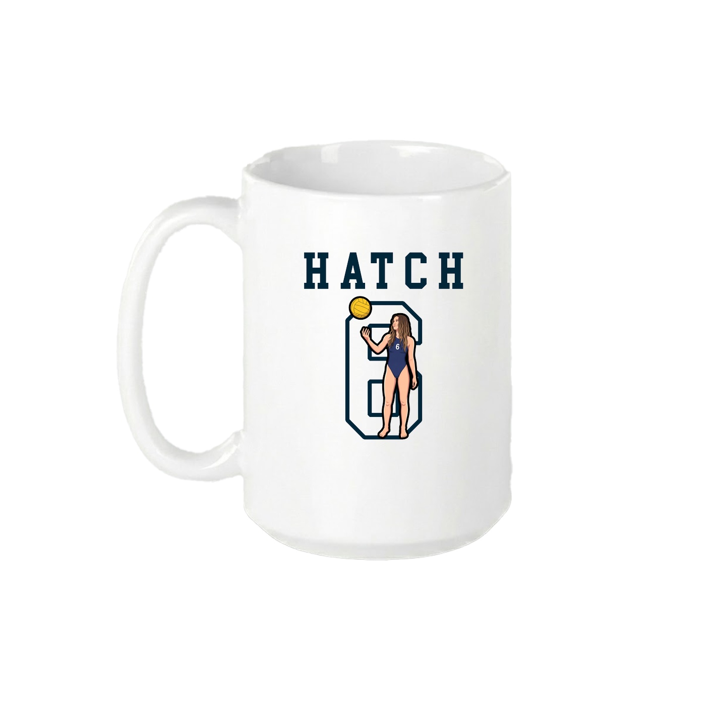 15oz Coffee Mug — Shirsey in White