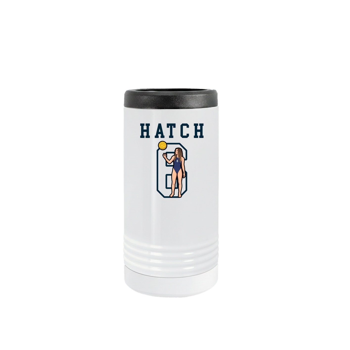 Slim Beverage Holder — Shirsey in White