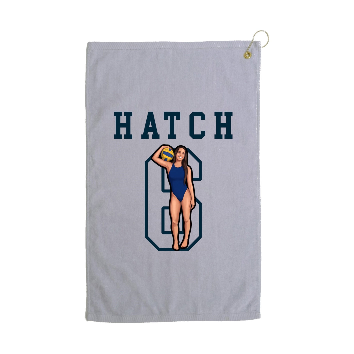 Golf Towel — Shirsey in Grey