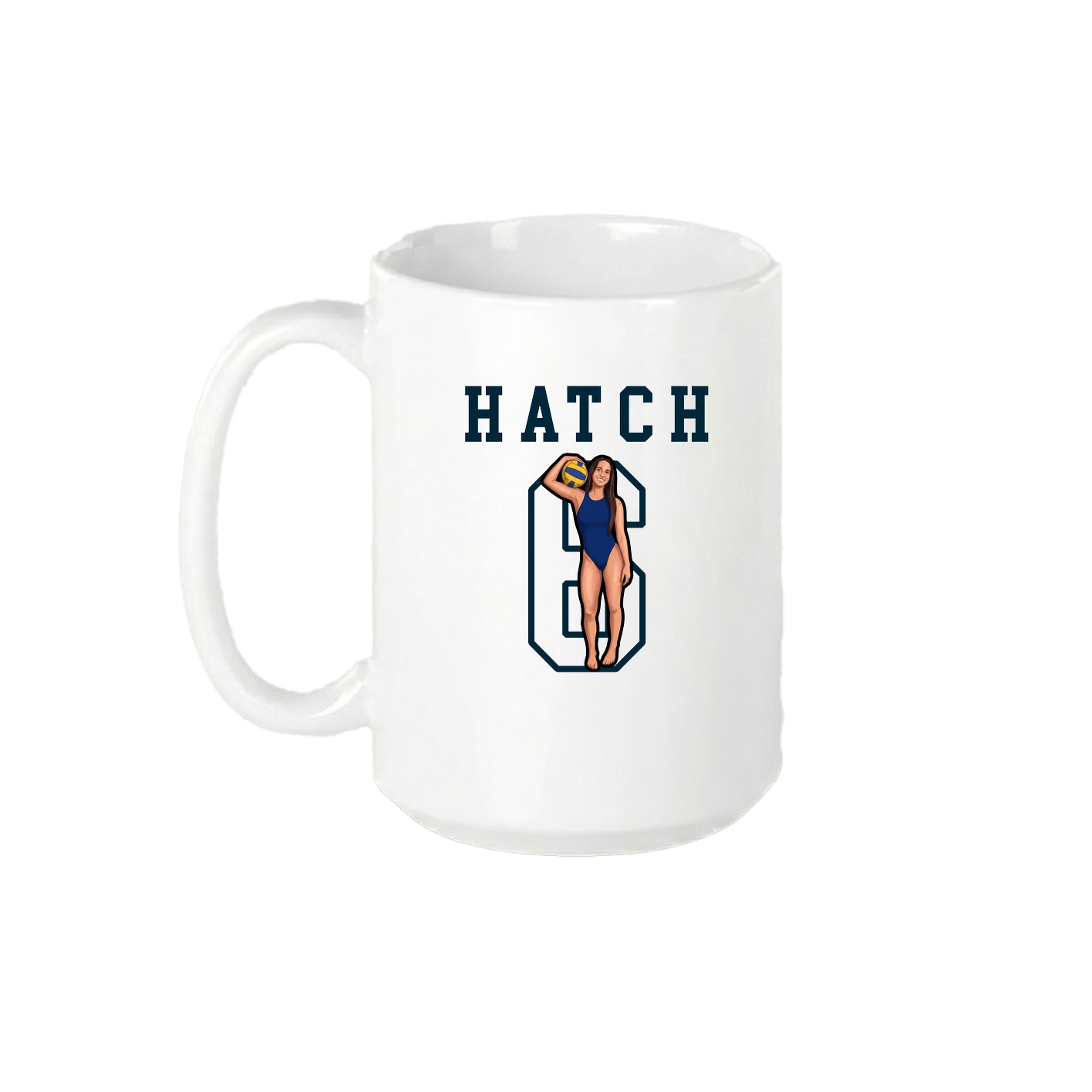 15oz Coffee Mug — Shirsey in White