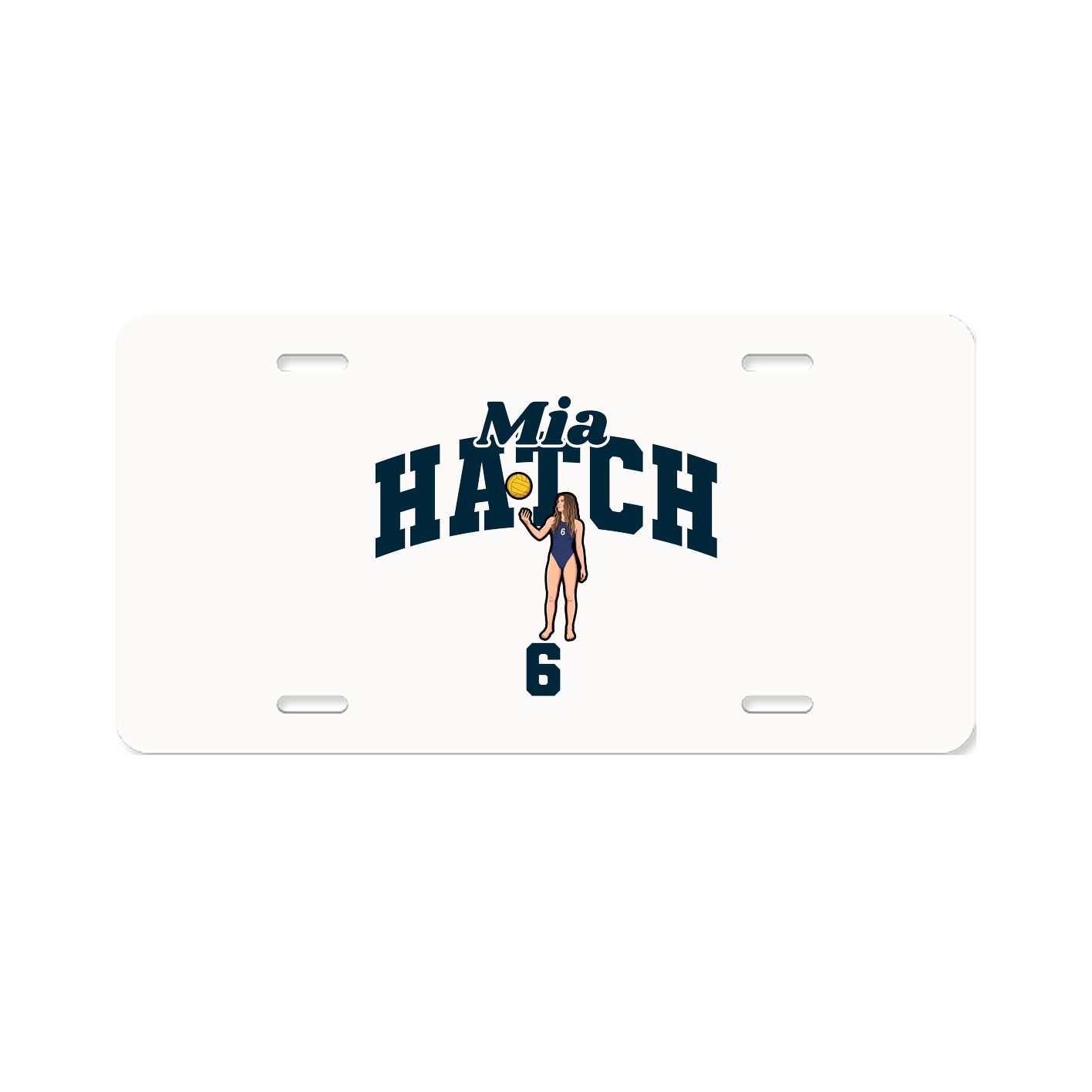 License Plate — Signature Arch in Classic